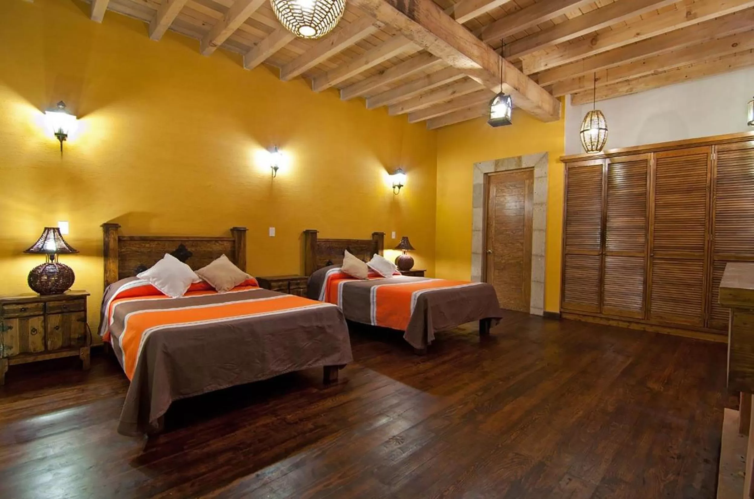 Bed in Mansión del Virrey