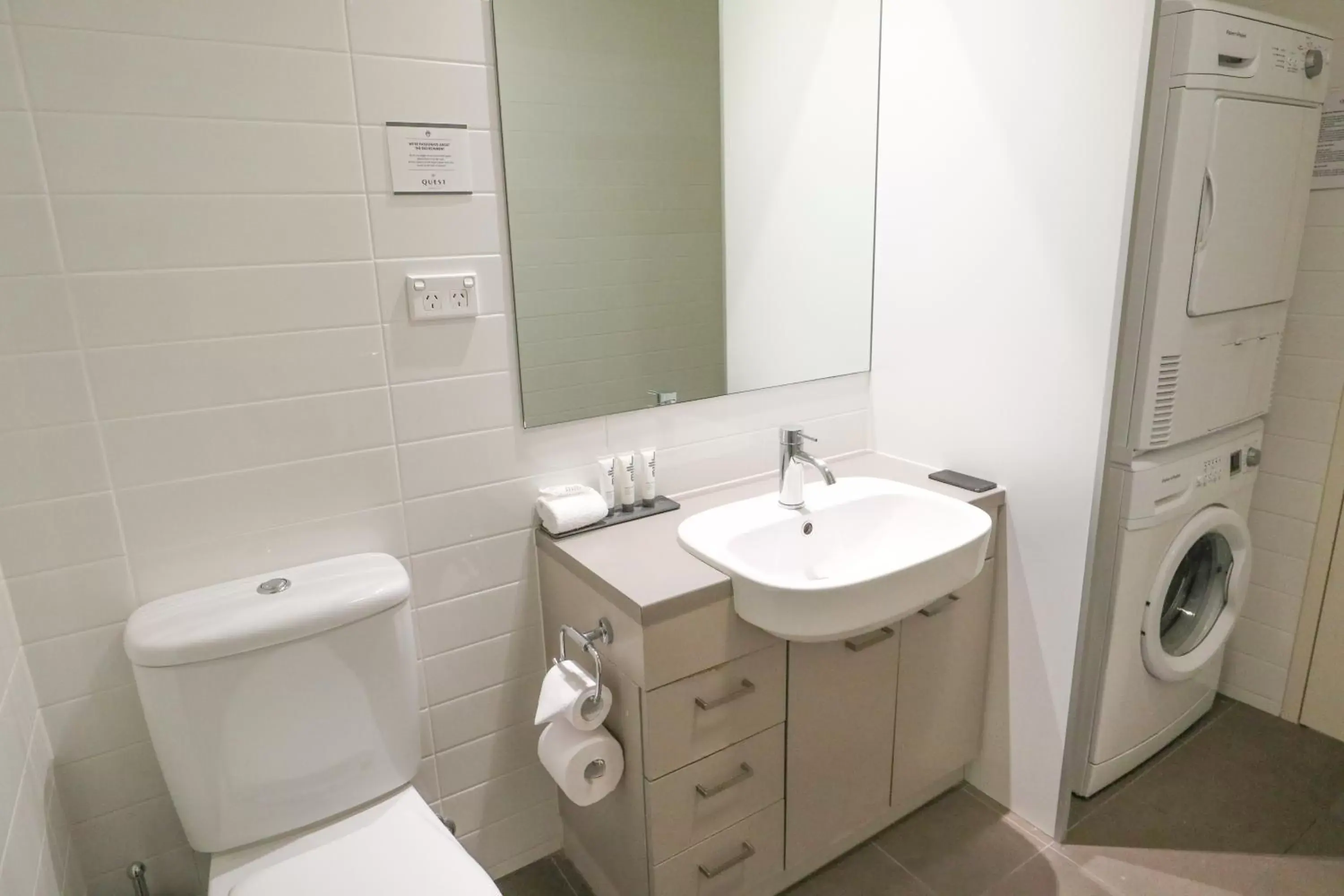 Bathroom in Quest Campbelltown
