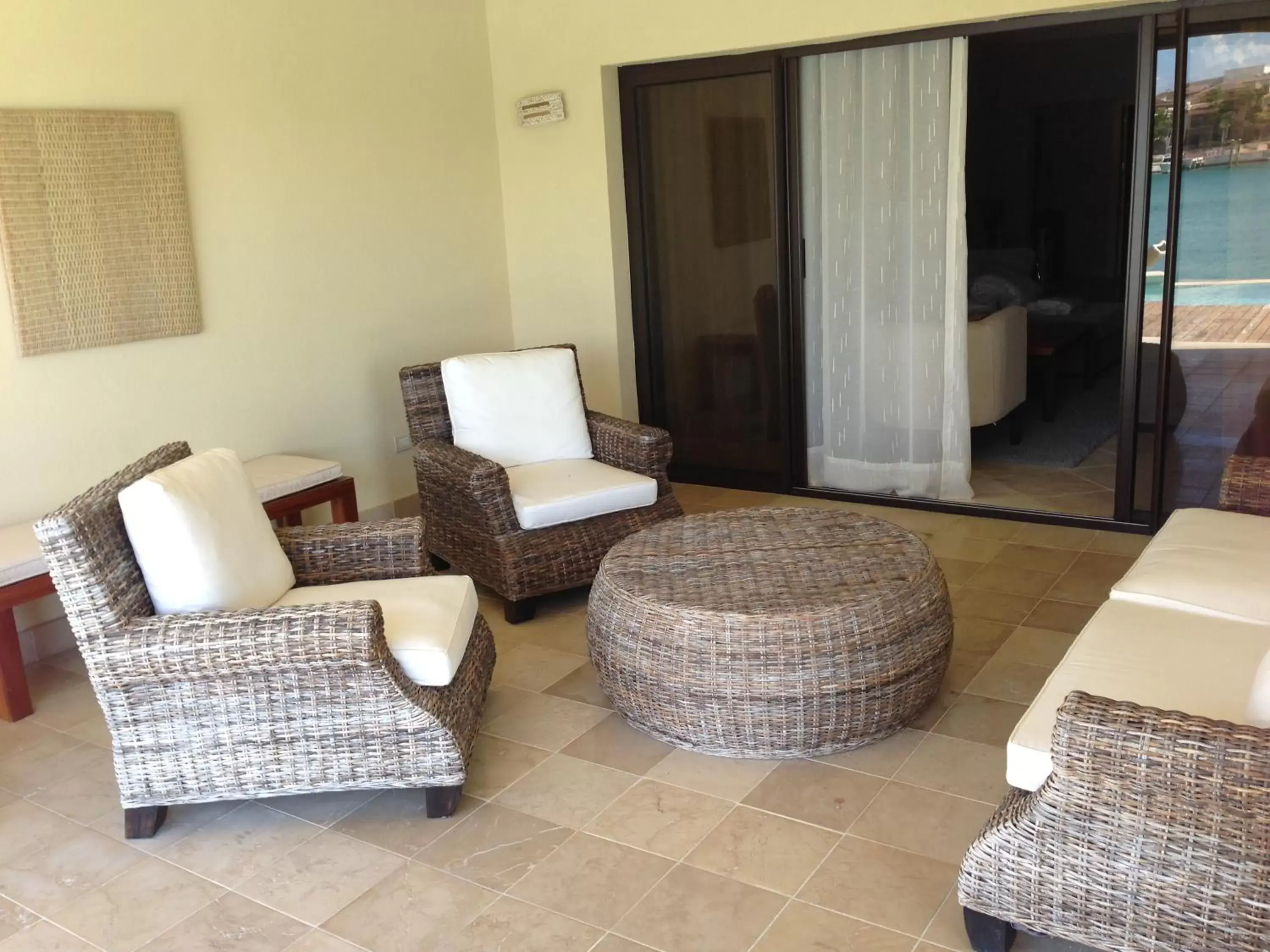 Seating Area in Fishing Lodge Cap Cana