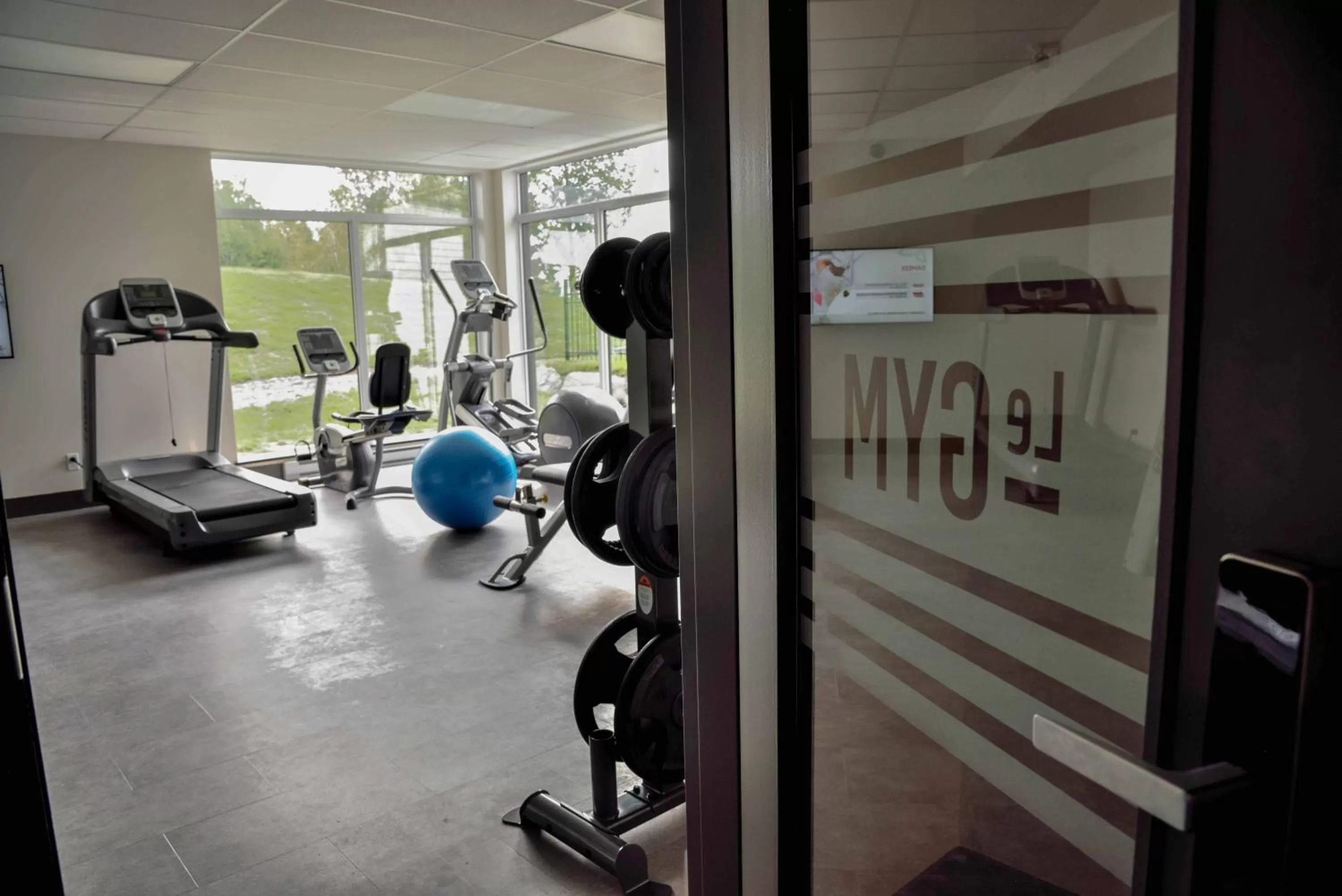 Fitness centre/facilities in La Cache du Golf