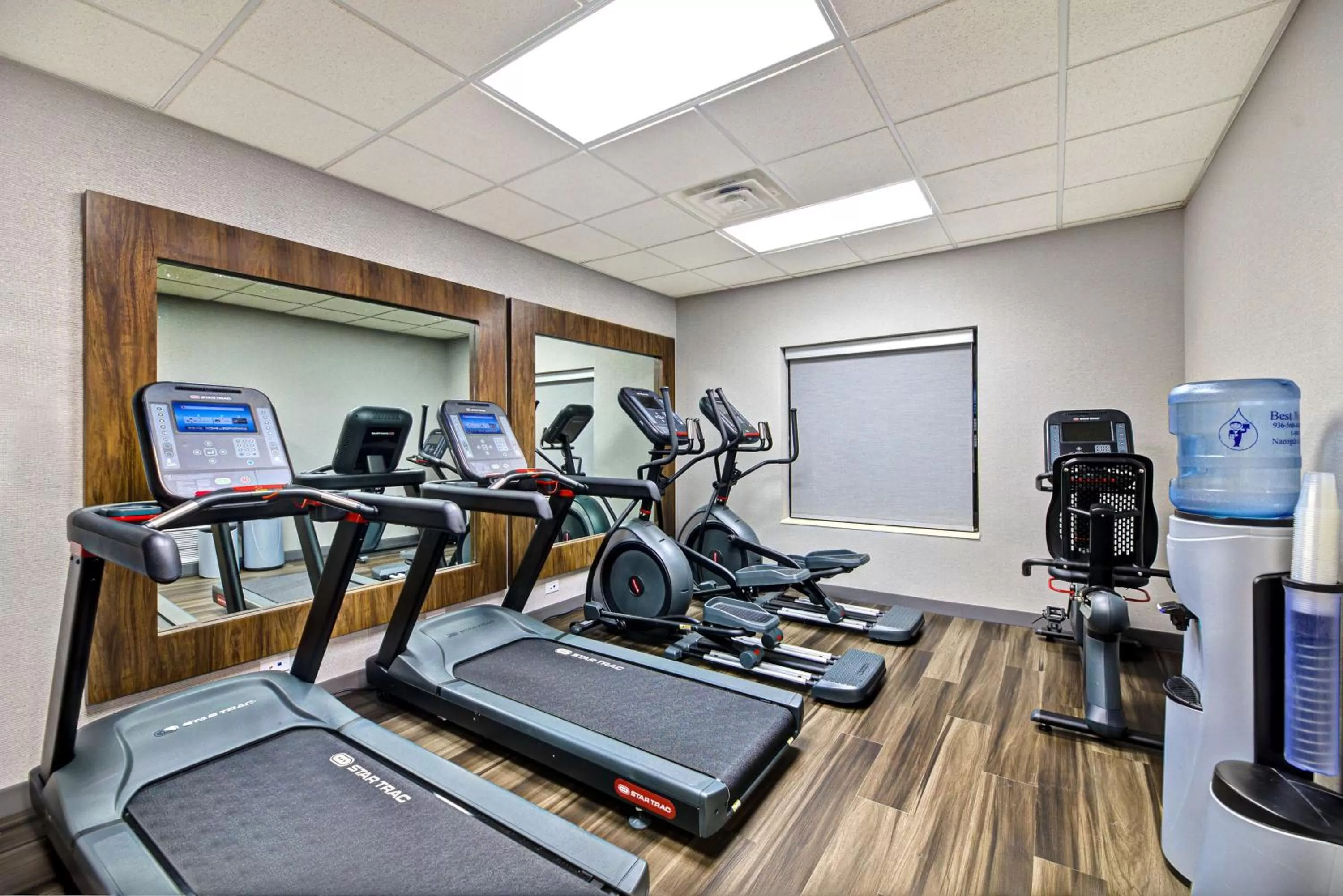 Fitness centre/facilities in Hampton Inn & Suites Nacogdoches