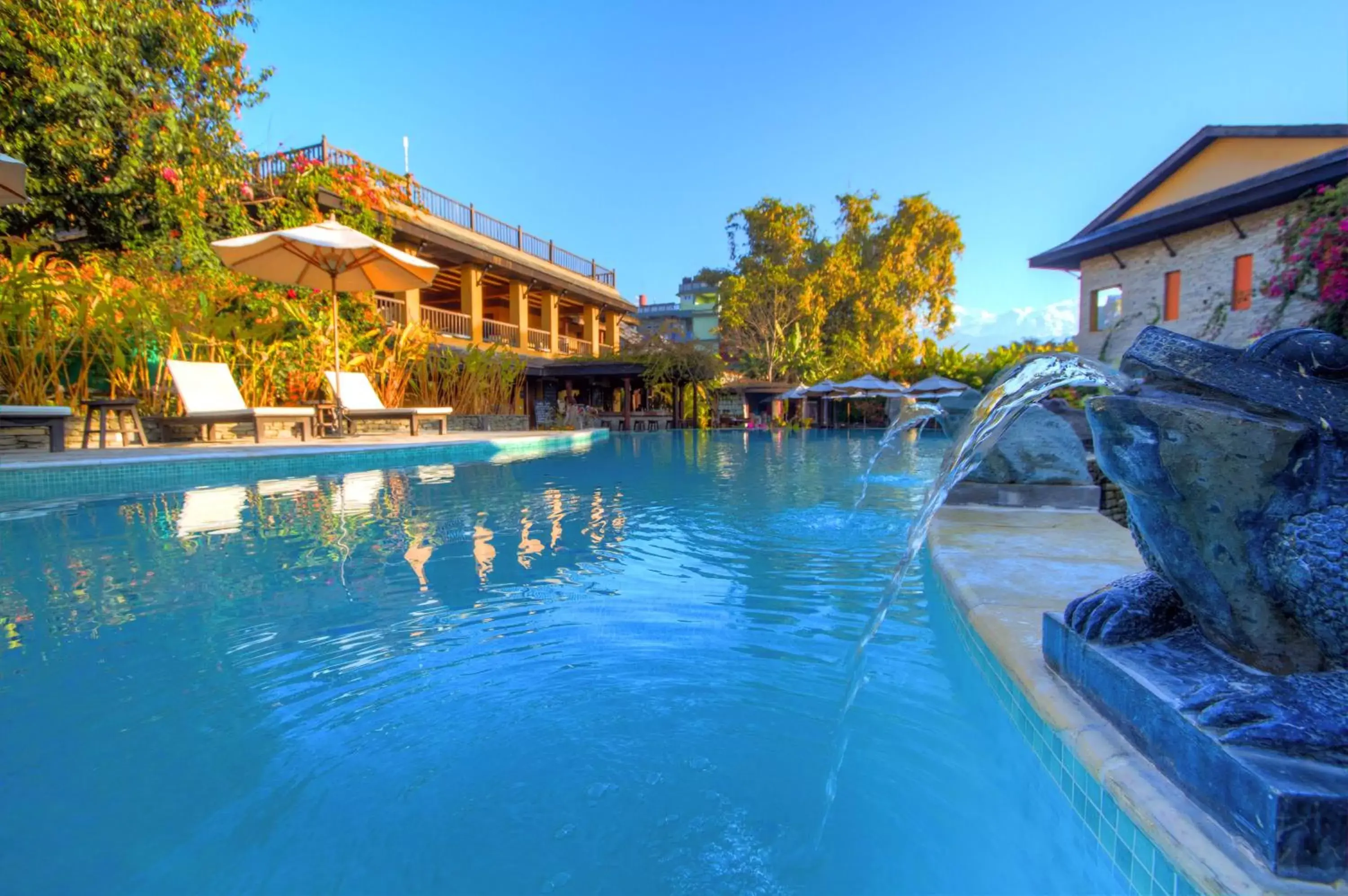 Property building, Swimming Pool in Temple Tree Resort & Spa