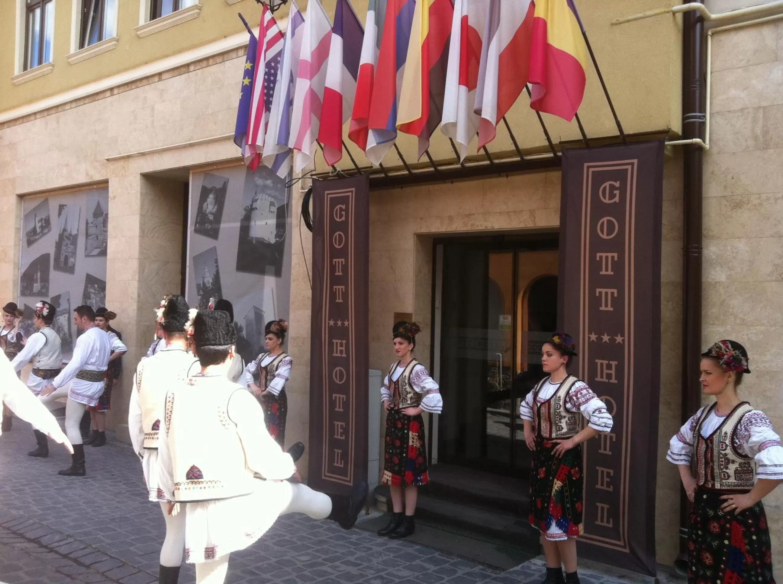 Facade/entrance in Hotel Gott