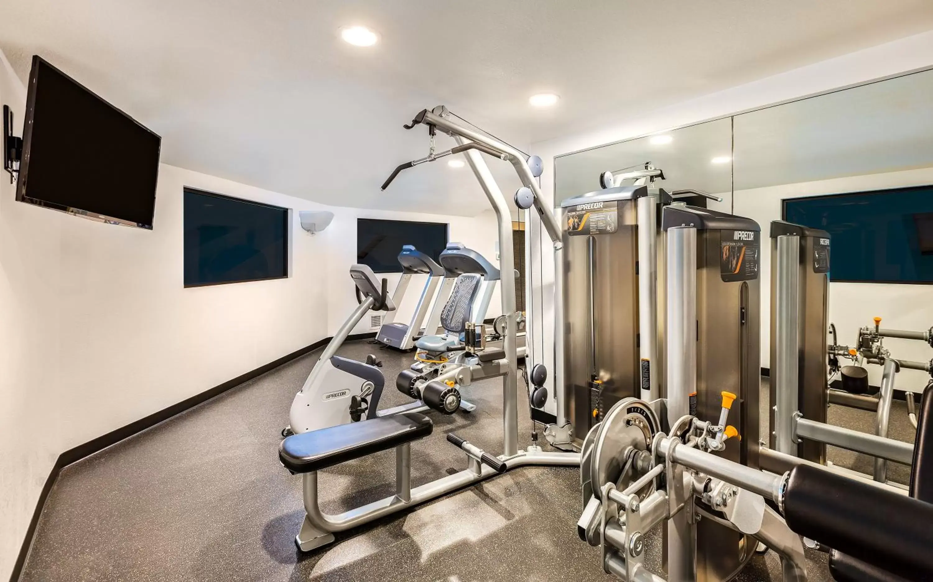 Spa and wellness centre/facilities, Fitness Center/Facilities in Holiday Inn Express Hotel & Suites San Jose-Morgan Hill, an IHG Hotel