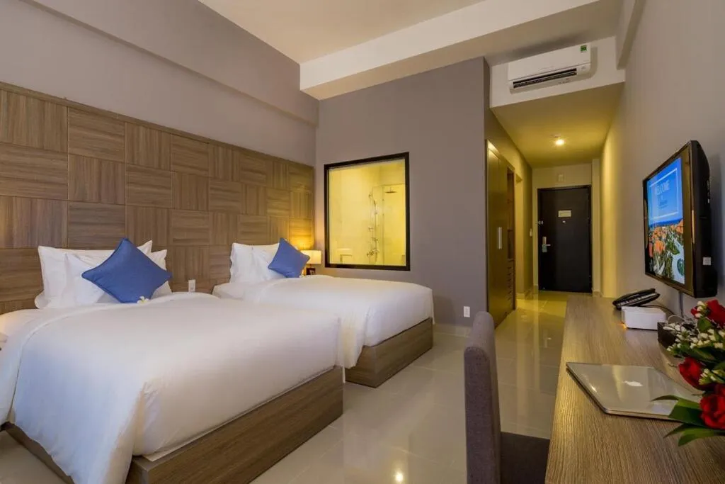 Twin Room with Bath in Grandvrio Ocean Resort Danang