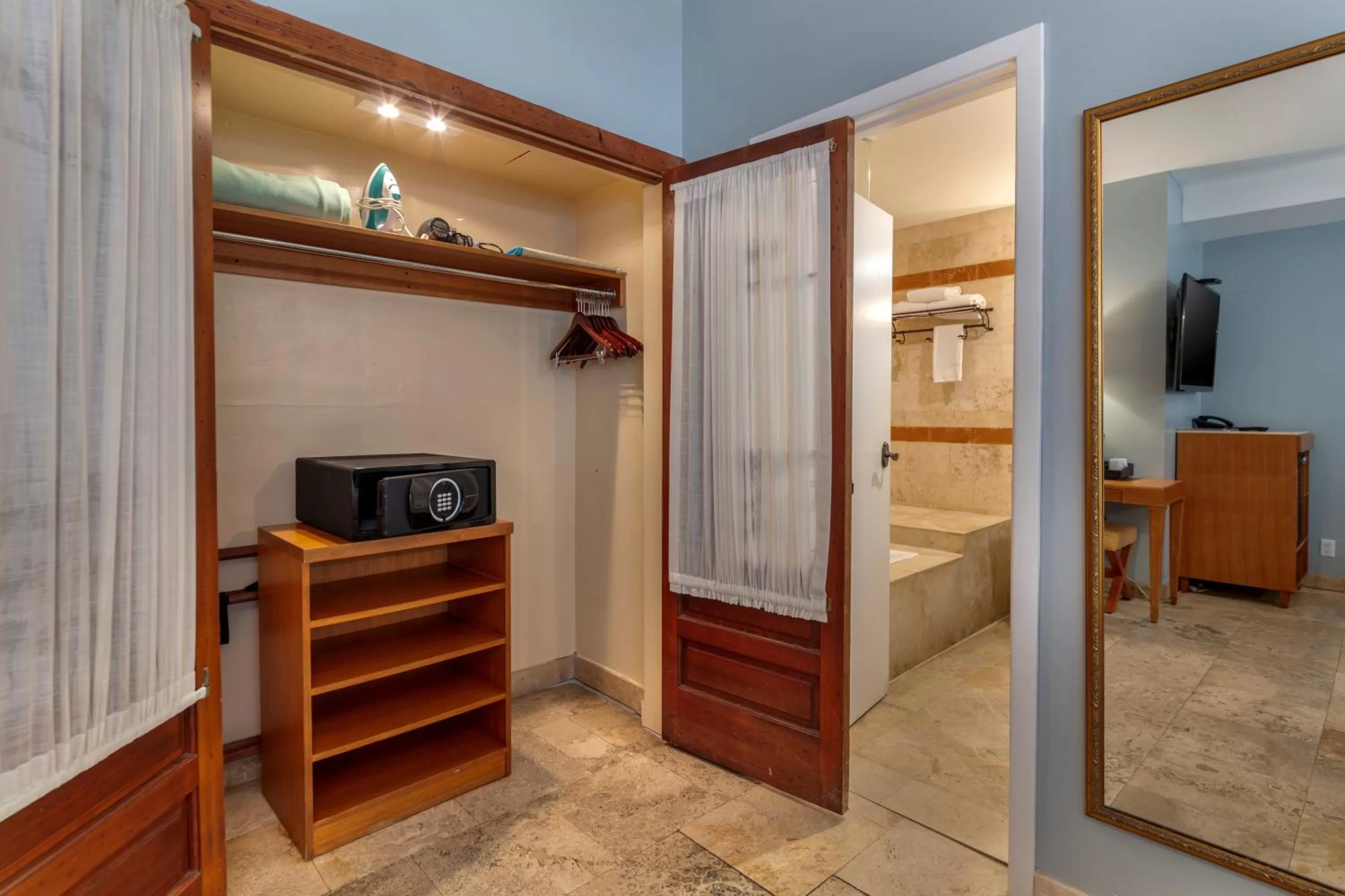 TV/Entertainment Center in Hotel Impala by LuxUrban