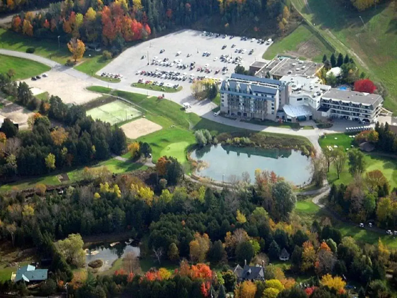 Bird's-eye View in Hockley Valley Resort