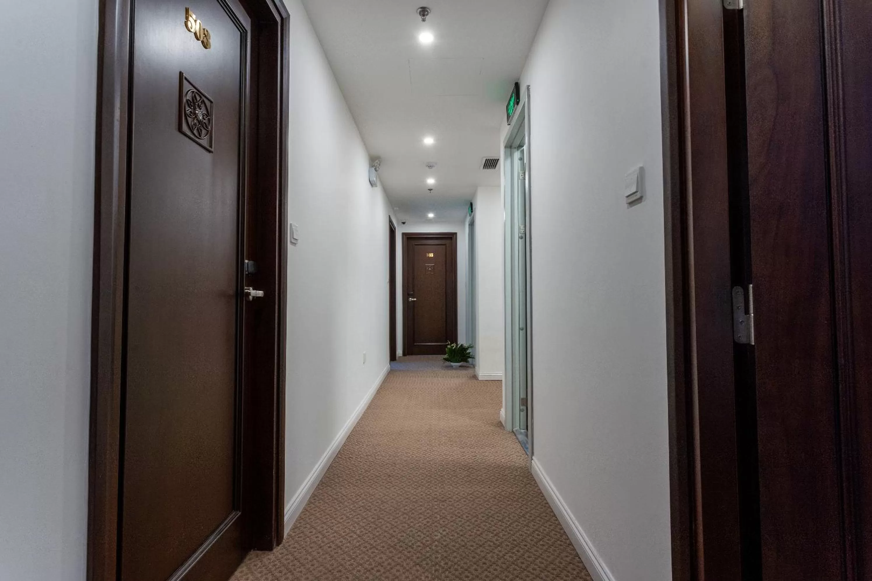 Facade/entrance in Marigold Hotel Hanoi