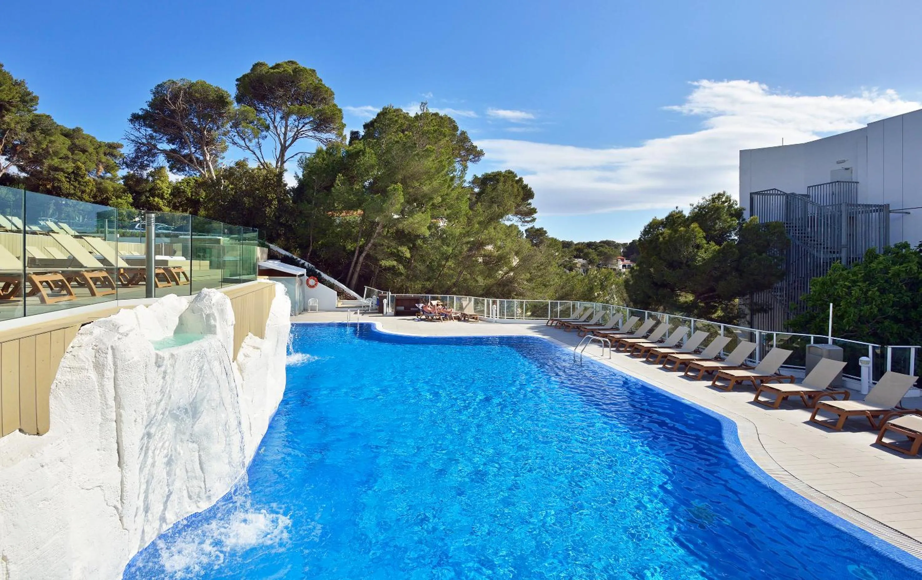 Swimming pool in Meliá Cala Galdana