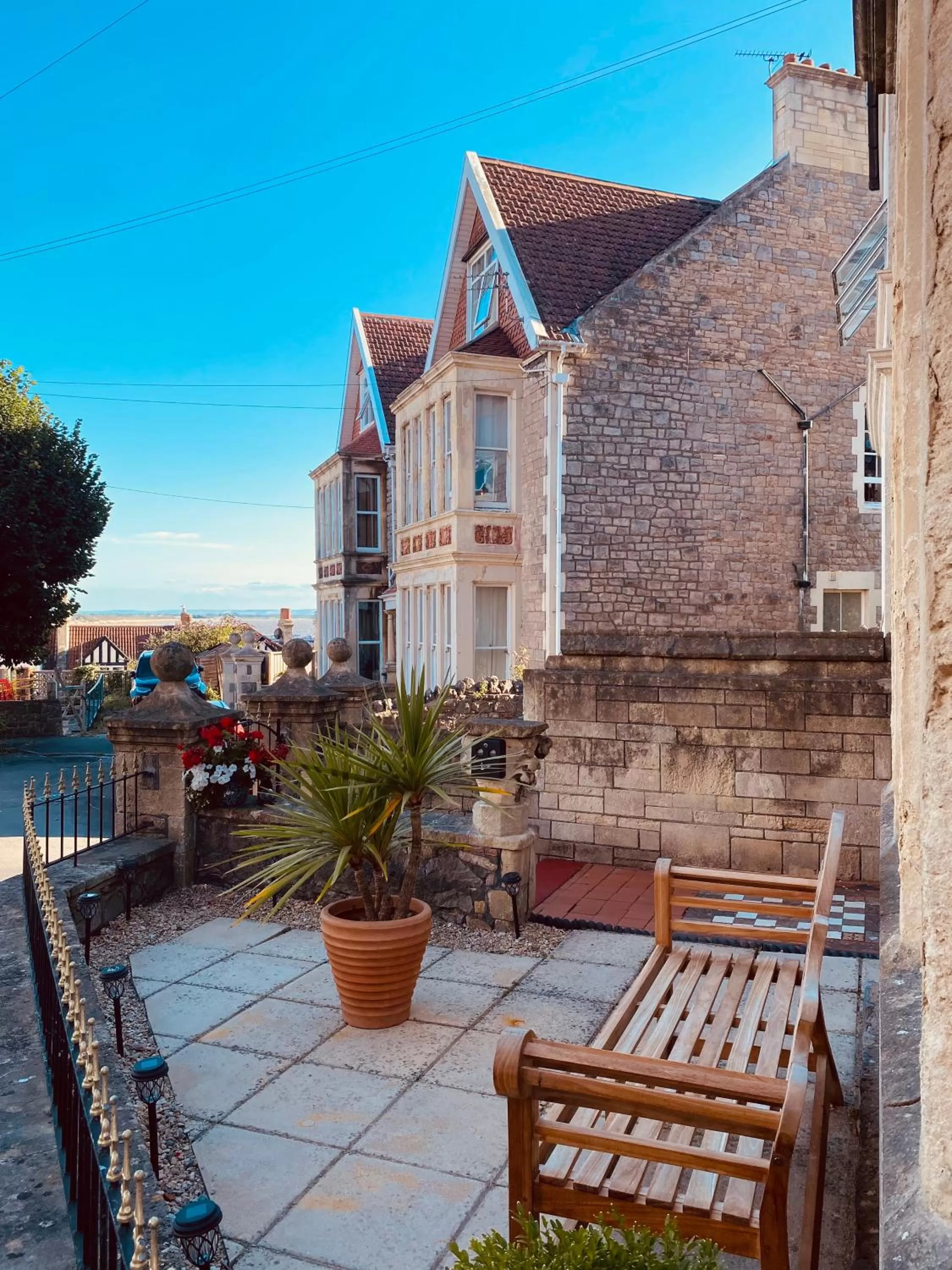 Patio in All Seasons Bed & Breakfast - Adults Only