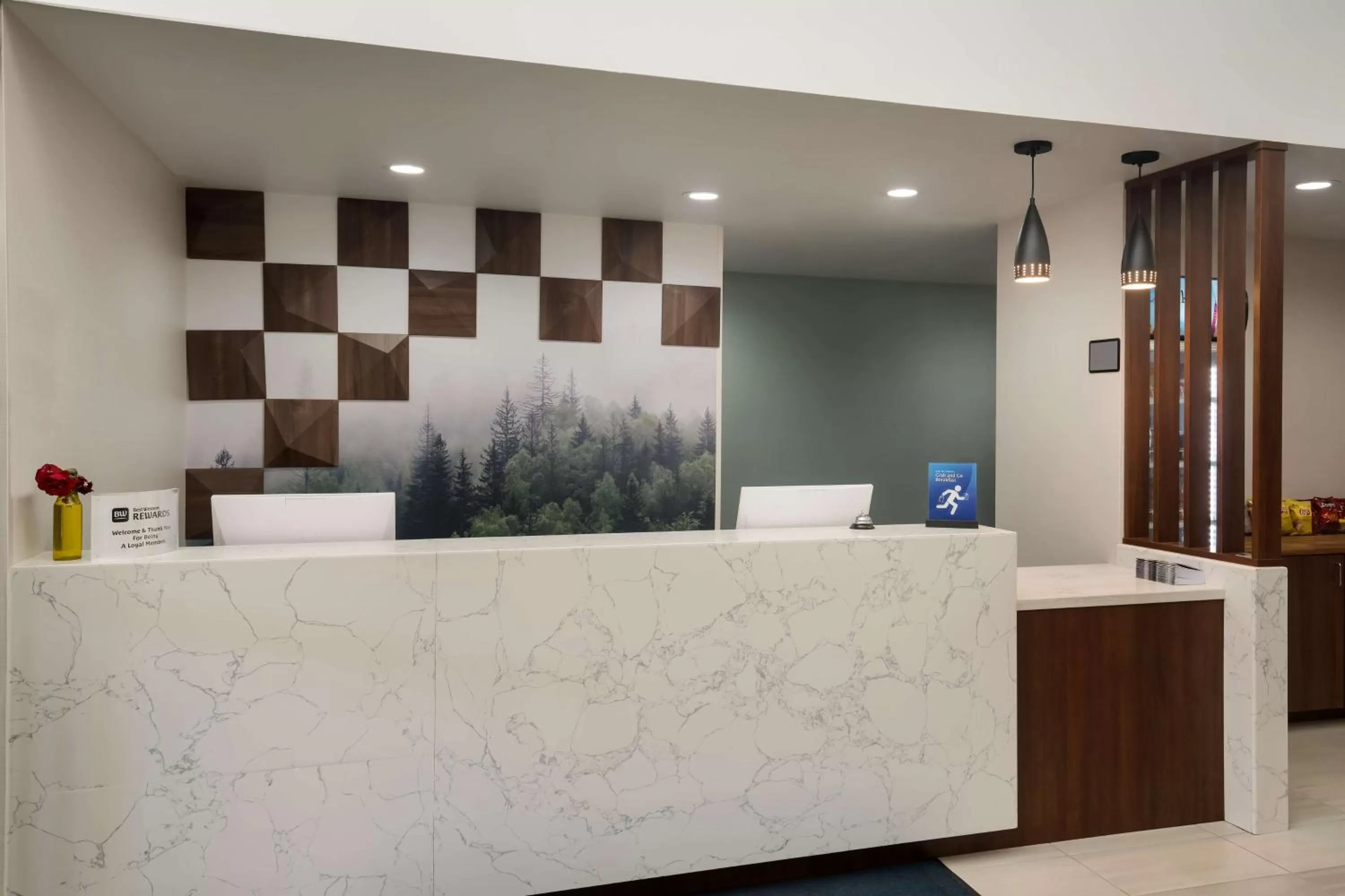 Lobby or reception in Best Western Colfax