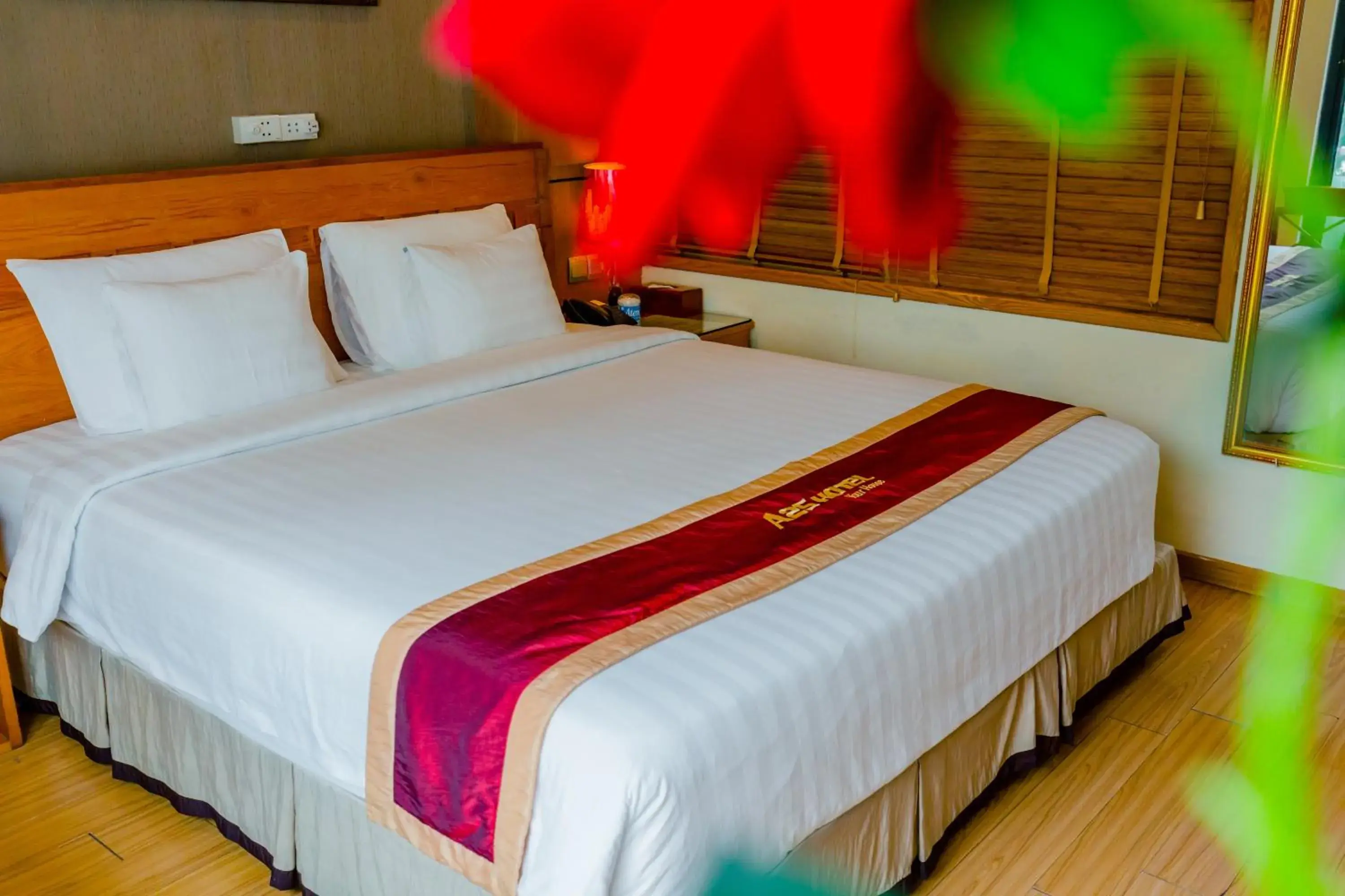 Bed in A25 Hotel - 45 Phan Chu Trinh