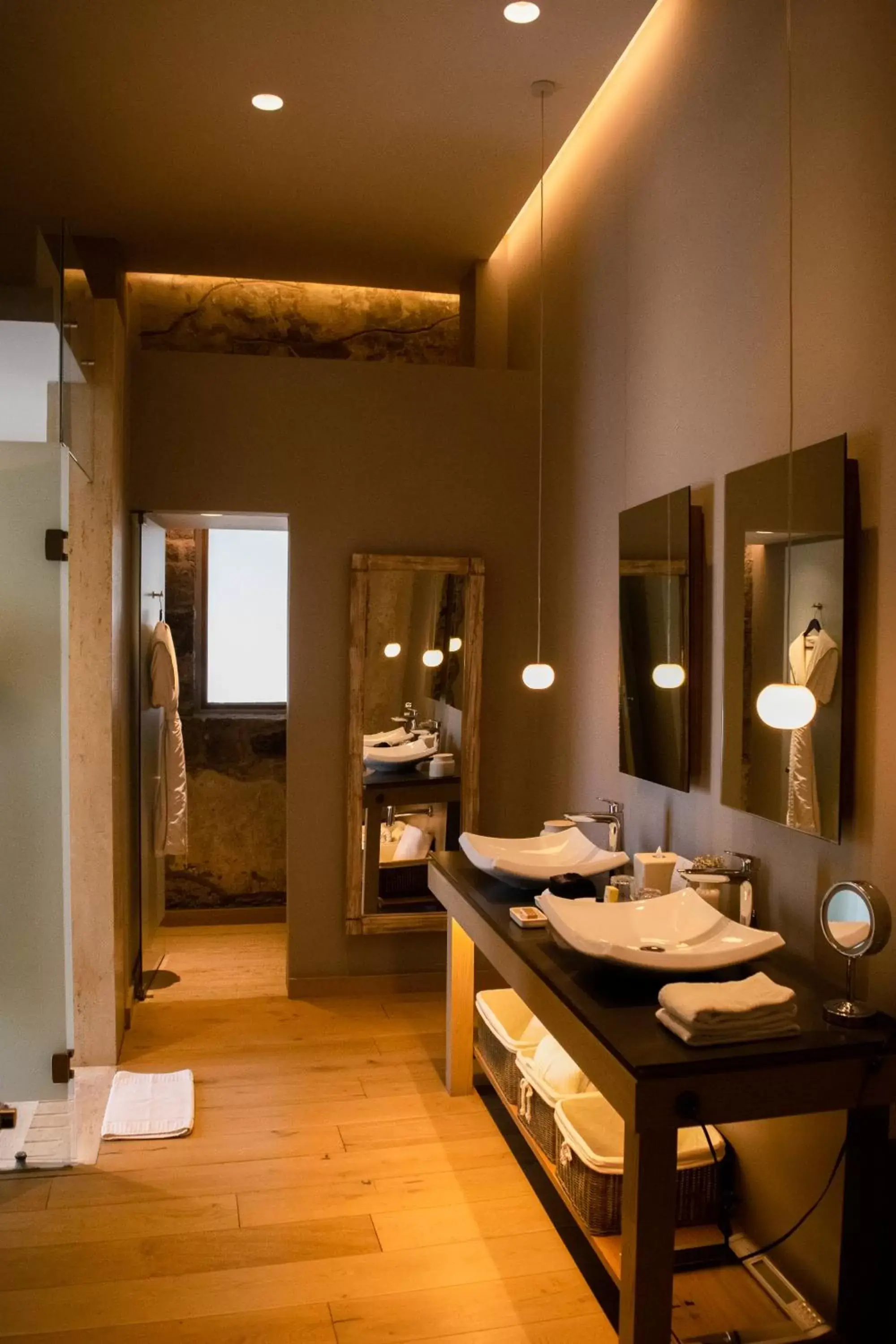 Shower in Cartesiano Boutique & Wellness Hotel