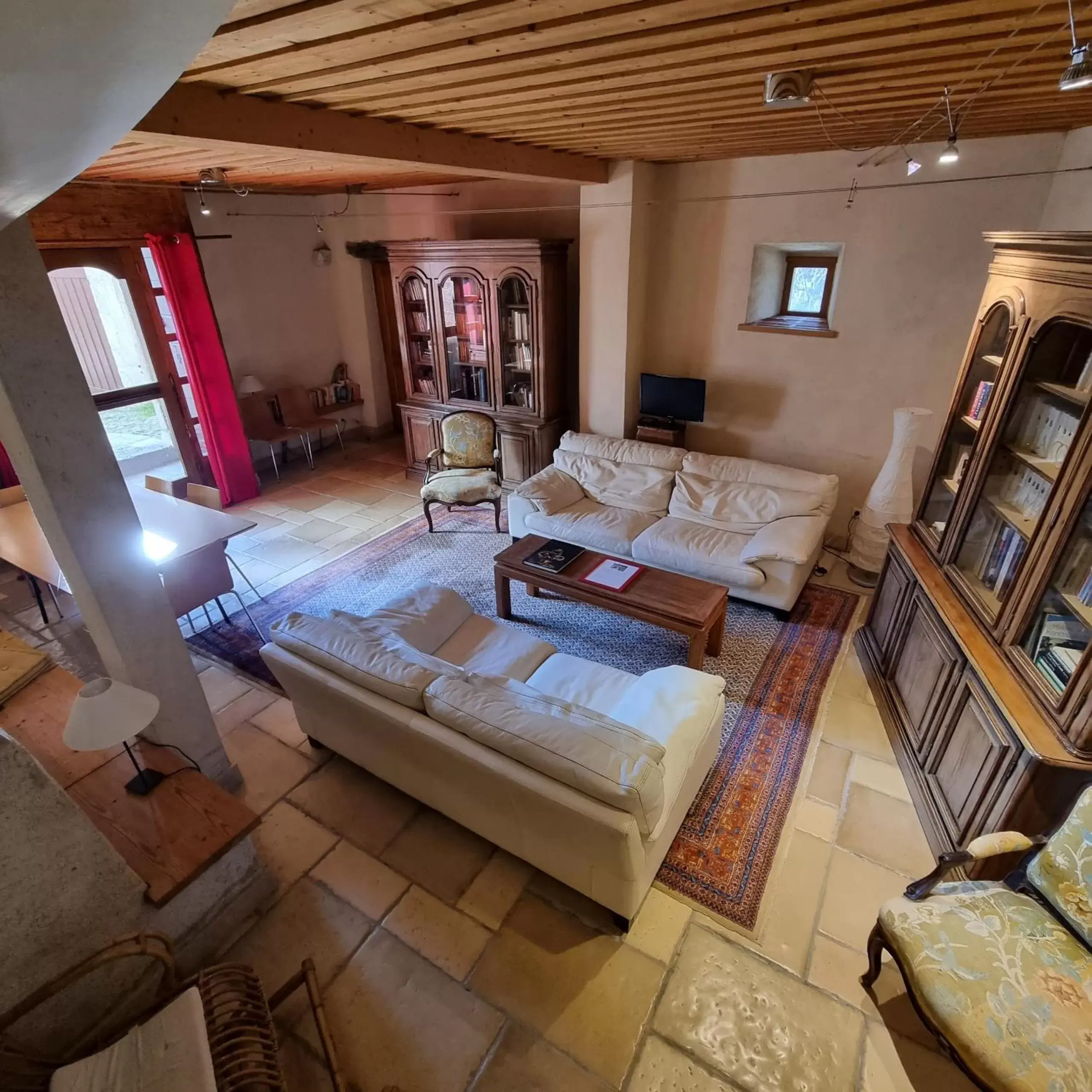 Living room, Seating Area in La Vallombreuse