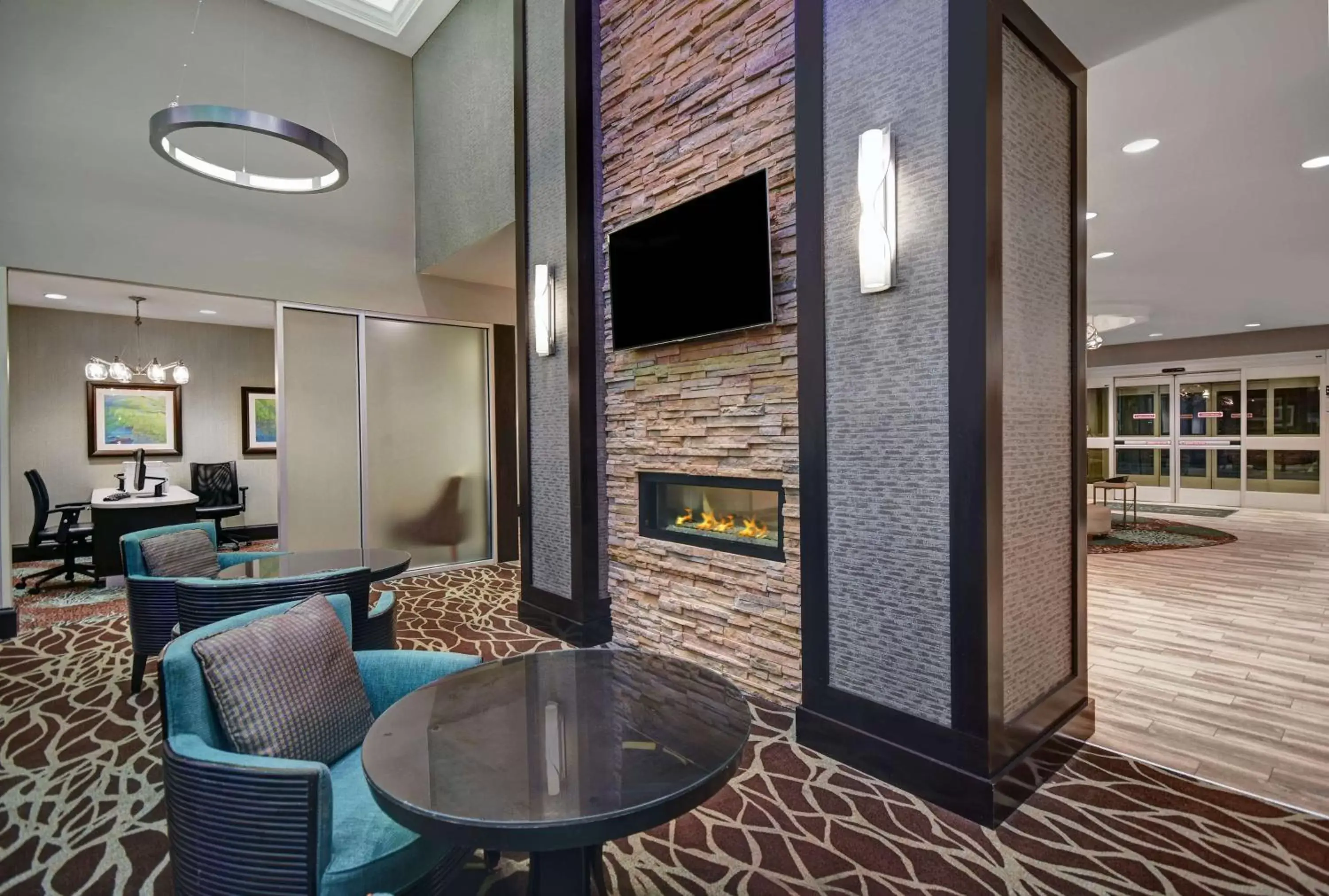 Lobby or reception in Homewood Suites by Hilton Hamilton, NJ