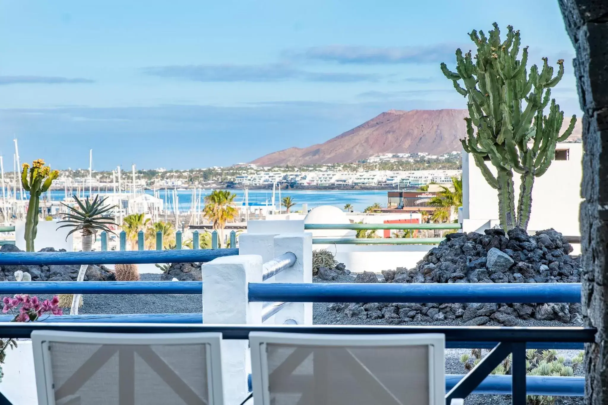 View (from property/room), Balcony/Terrace in Hotel LIVVO Volcán Lanzarote