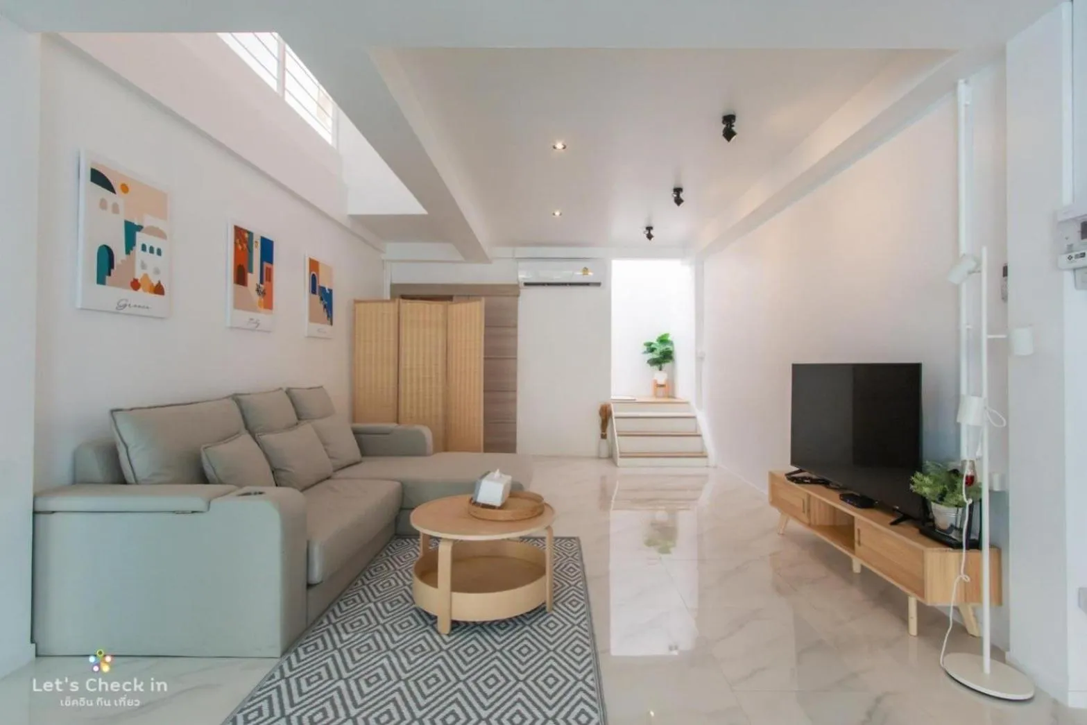 Seating area in Sun Marina Cha-Am