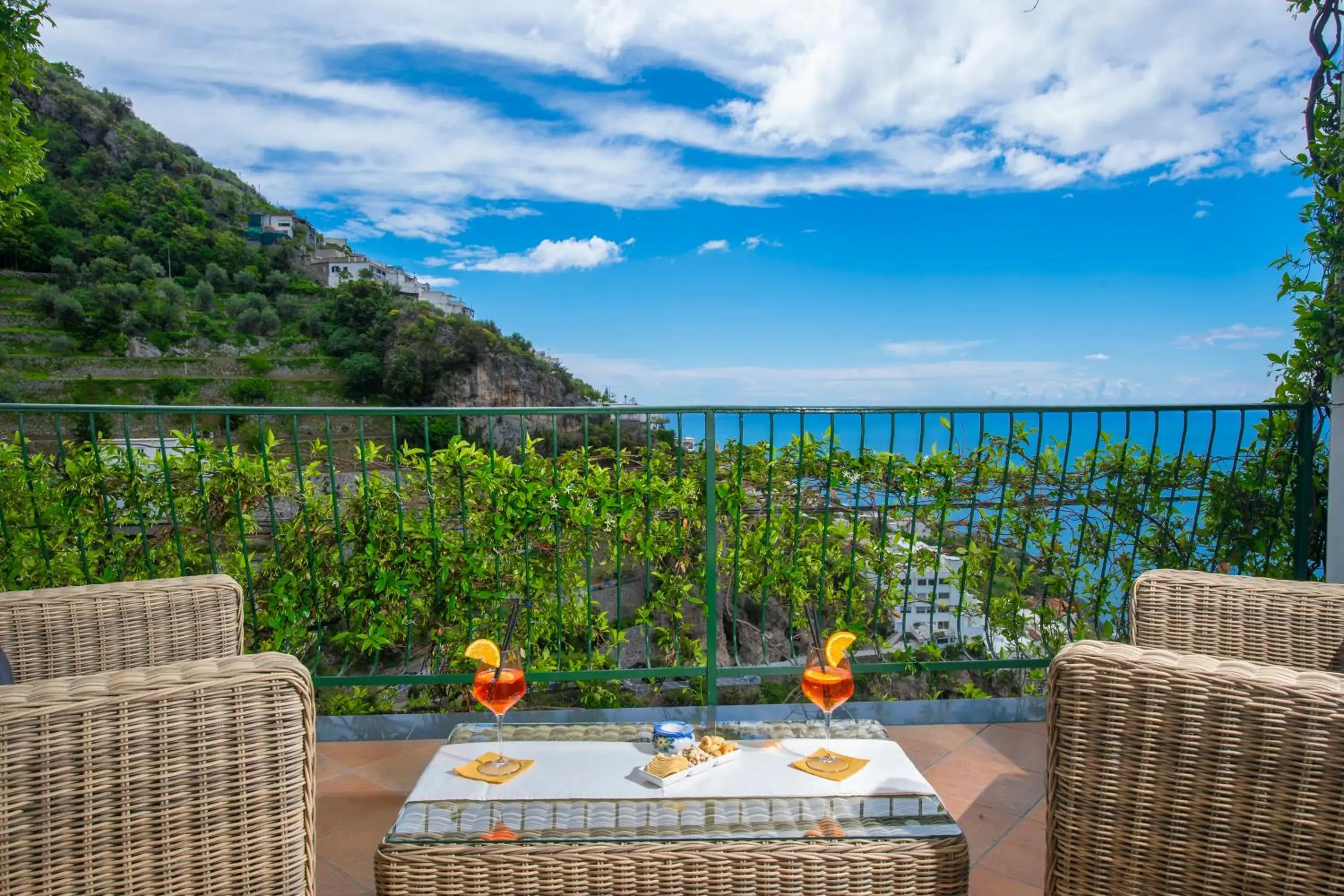 Patio in Hotel Pellegrino