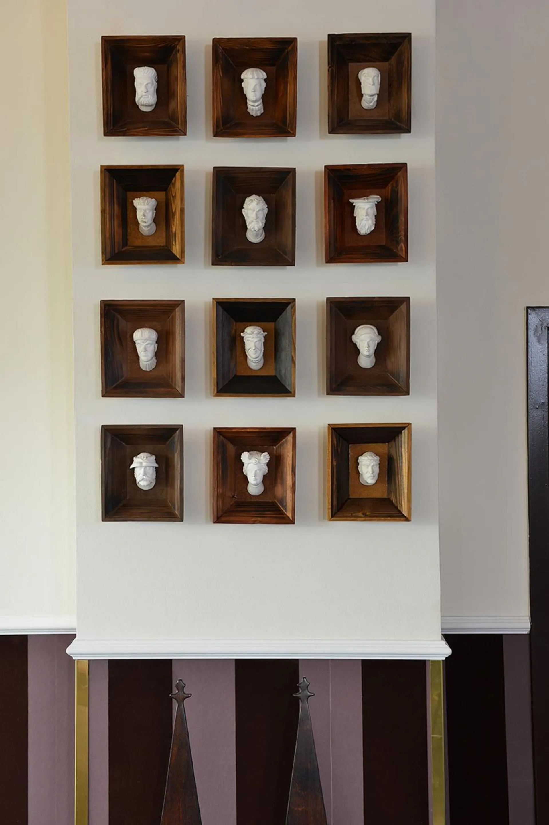 Decorative detail in Hotel Domspitzen