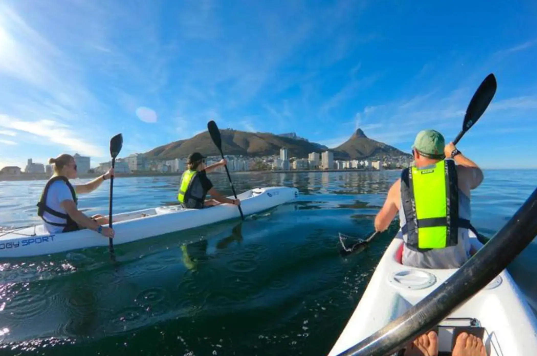 Canoeing in Never at Home Green Point