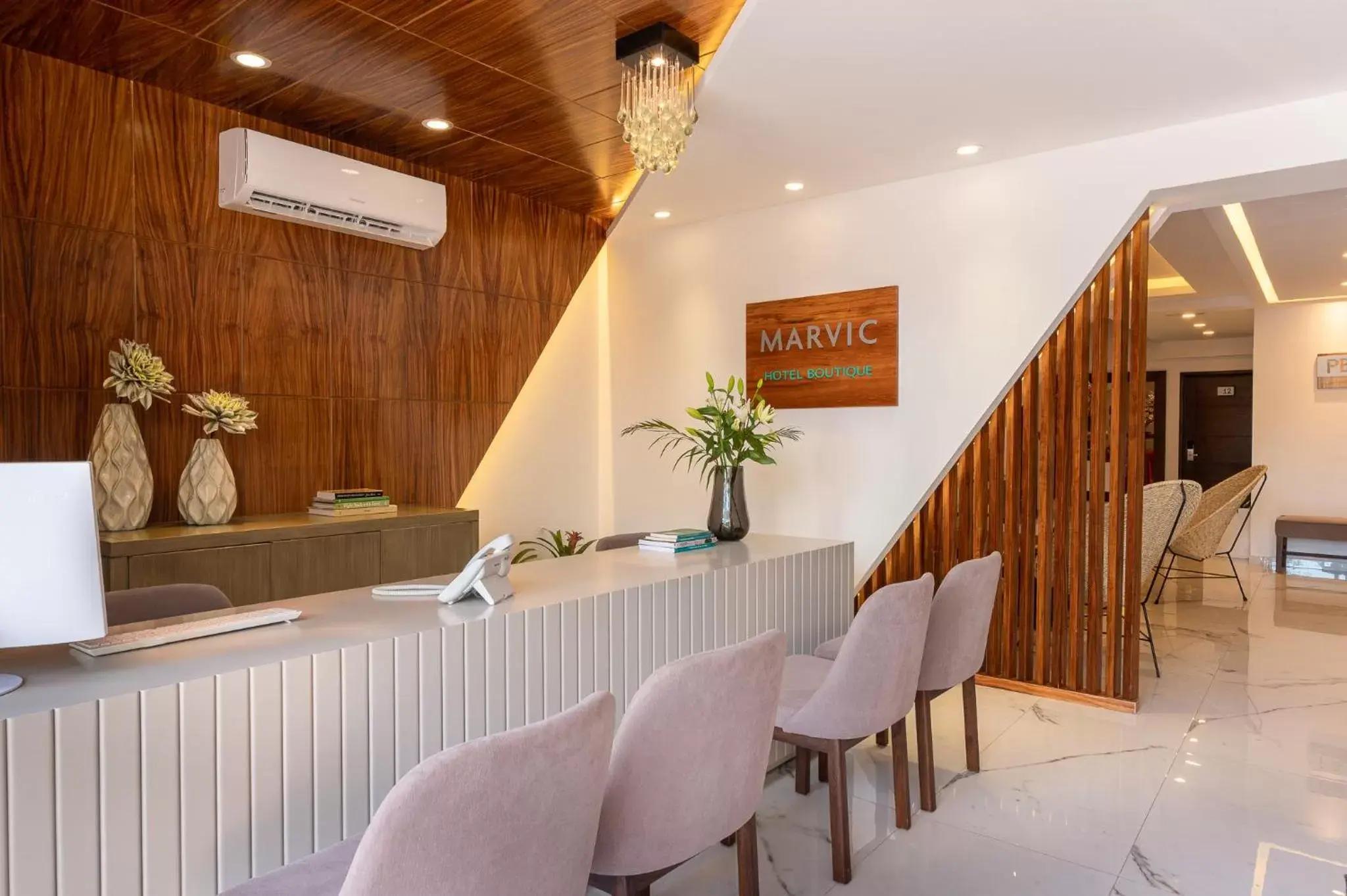 Lobby or reception in Marvic Hotel Boutique