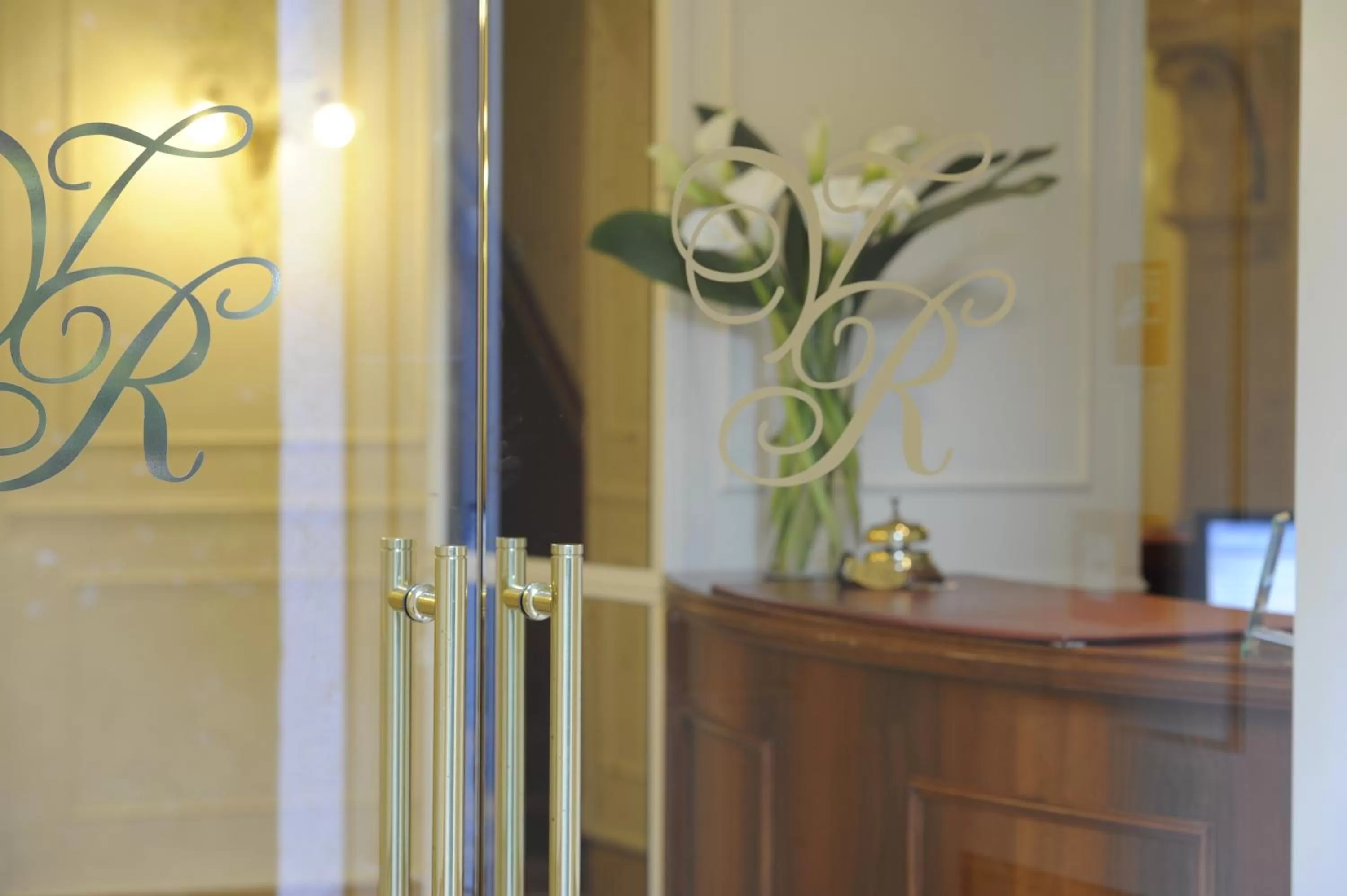 Lobby or reception in Hotel Villa Rosa