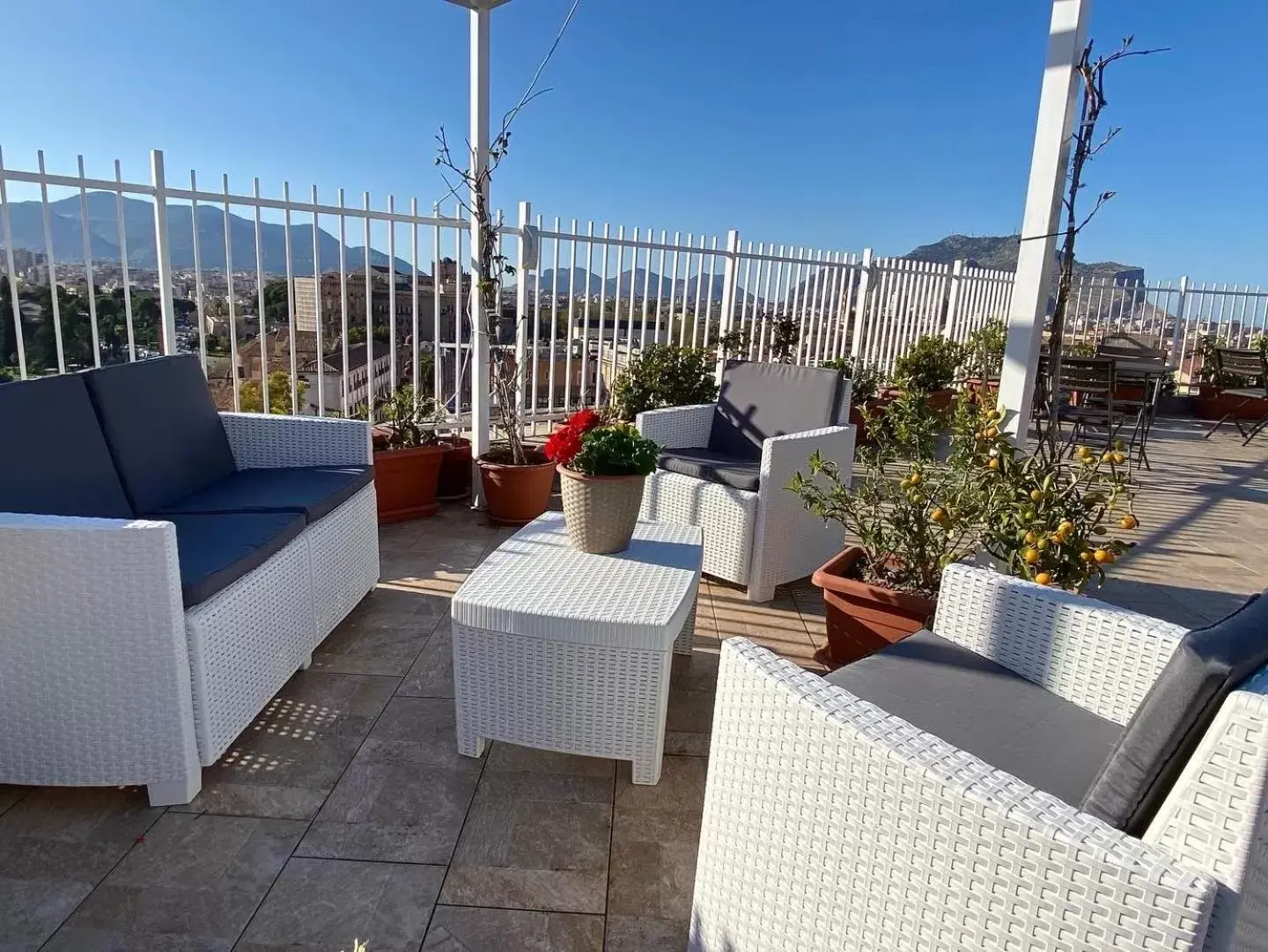 Balcony/Terrace in LeAlbe di Sicilia