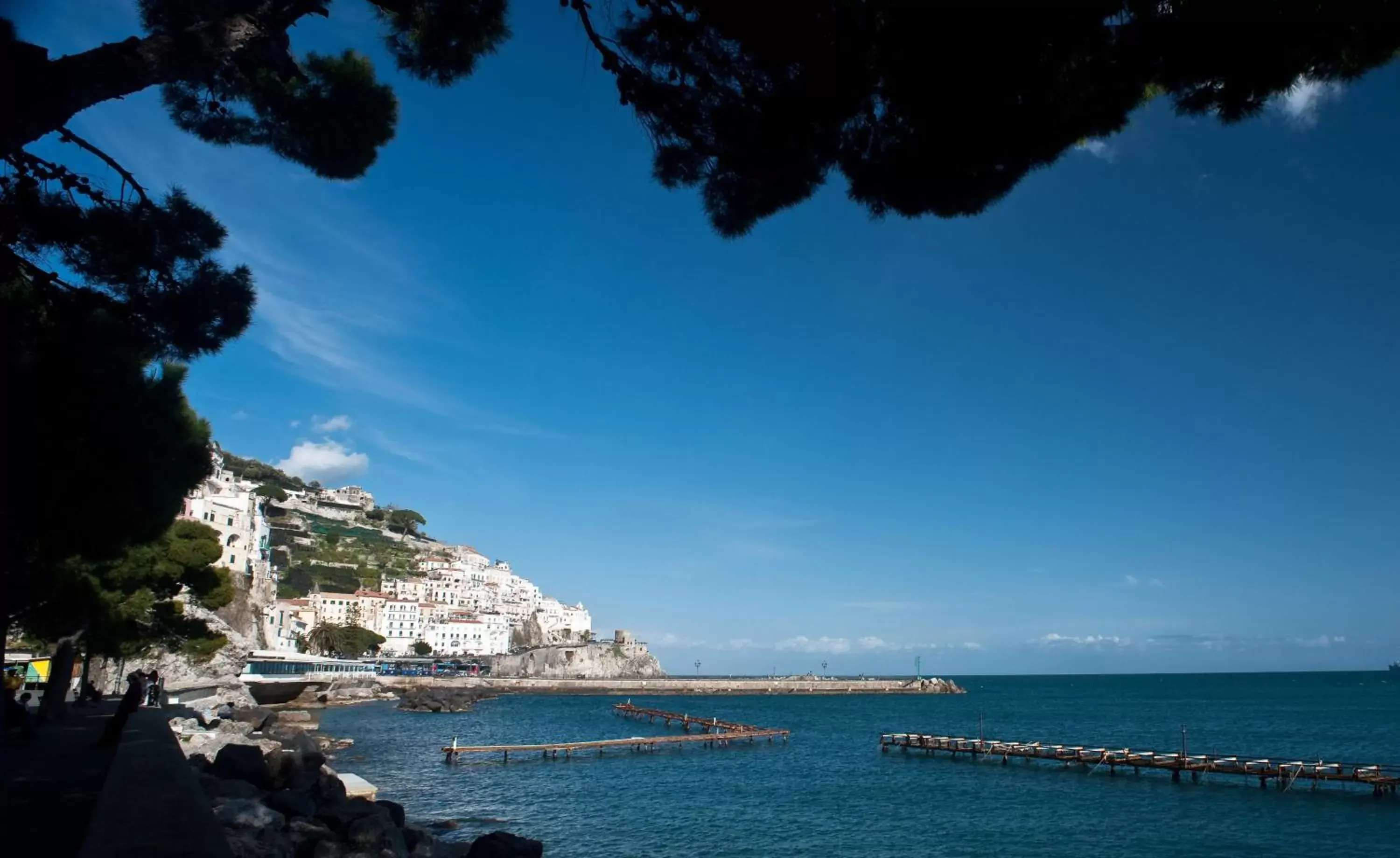 Area and facilities, Beach in Hotel Royal Positano