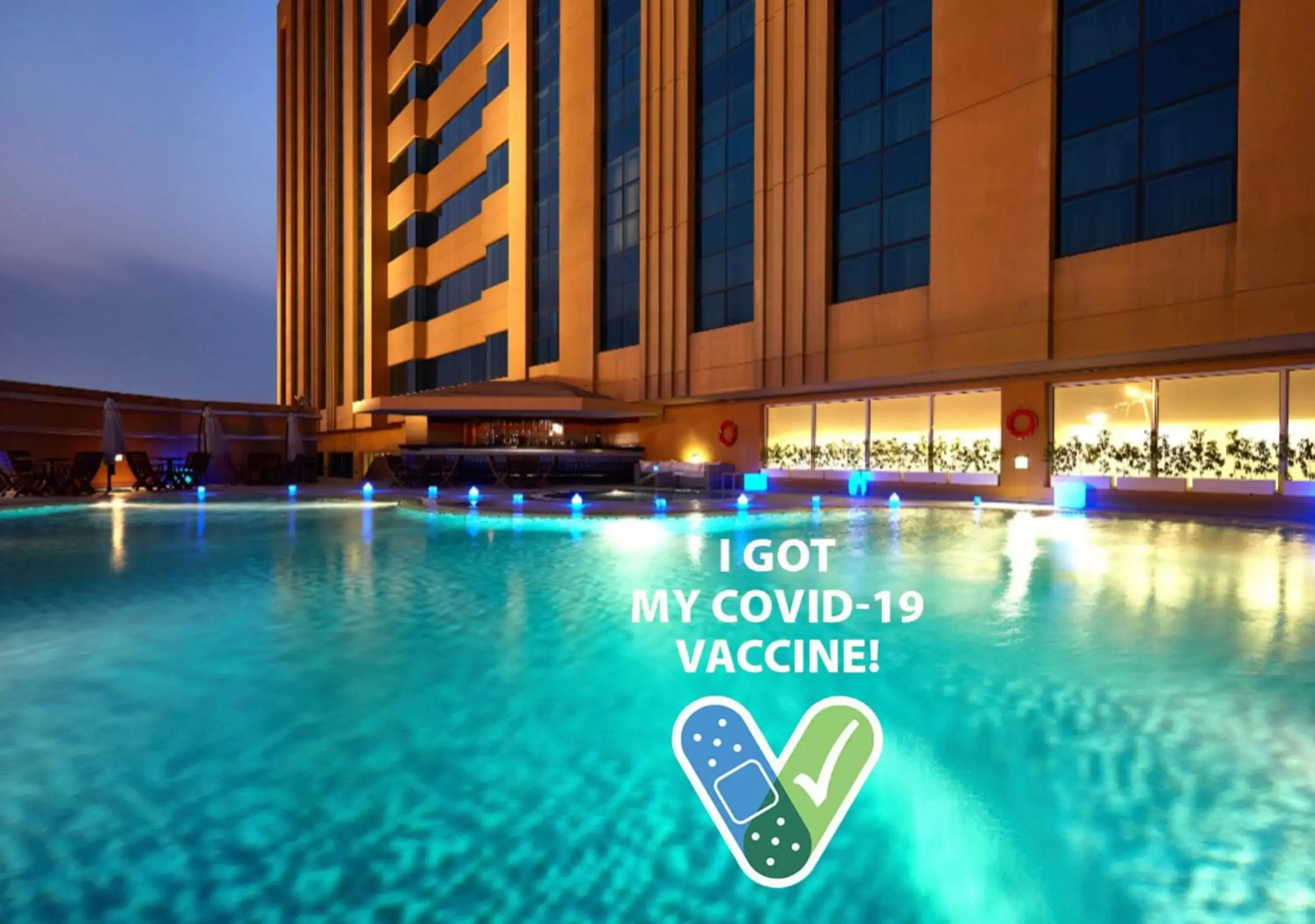 Swimming Pool in Millennium Hotel & Convention Centre Kuwait