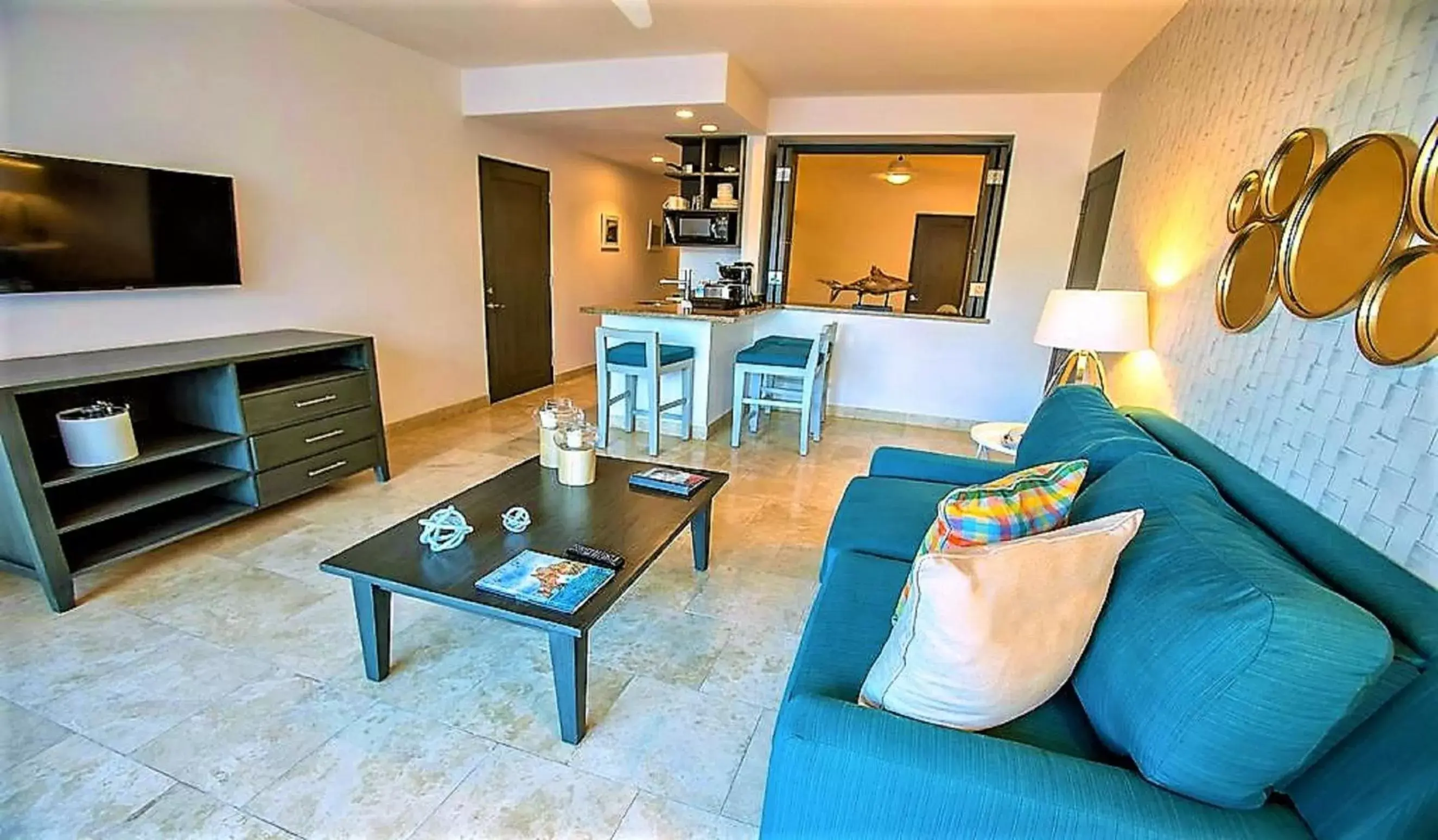 Living room in Corazón Cabo, a Noble House Resort