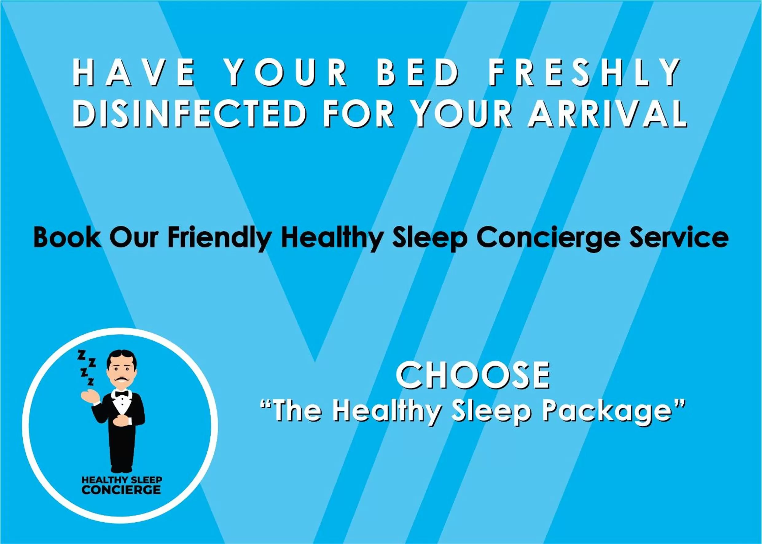 Bed in Evolution Apartments