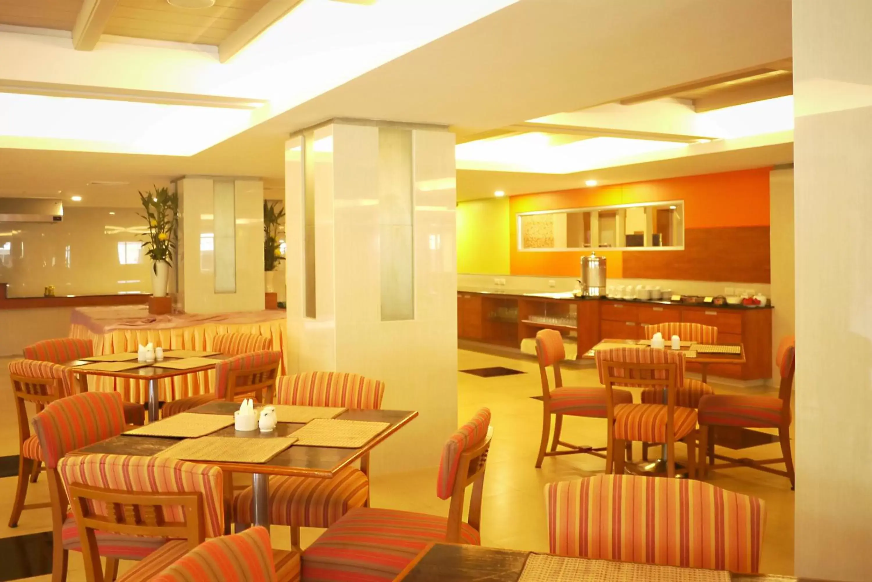 Buffet breakfast in Long Beach Cha-Am Hotel Buffet breakfast in Long Beach Cha-Am Hotel