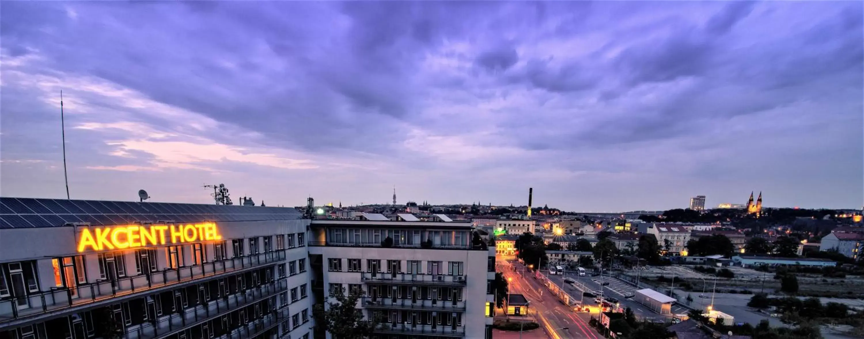 City view in Akcent hotel City view in Akcent hotel