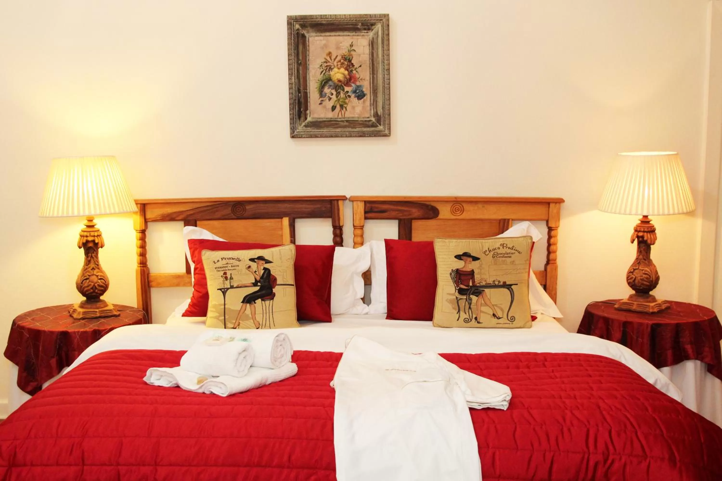 Bed in Victoria Manor