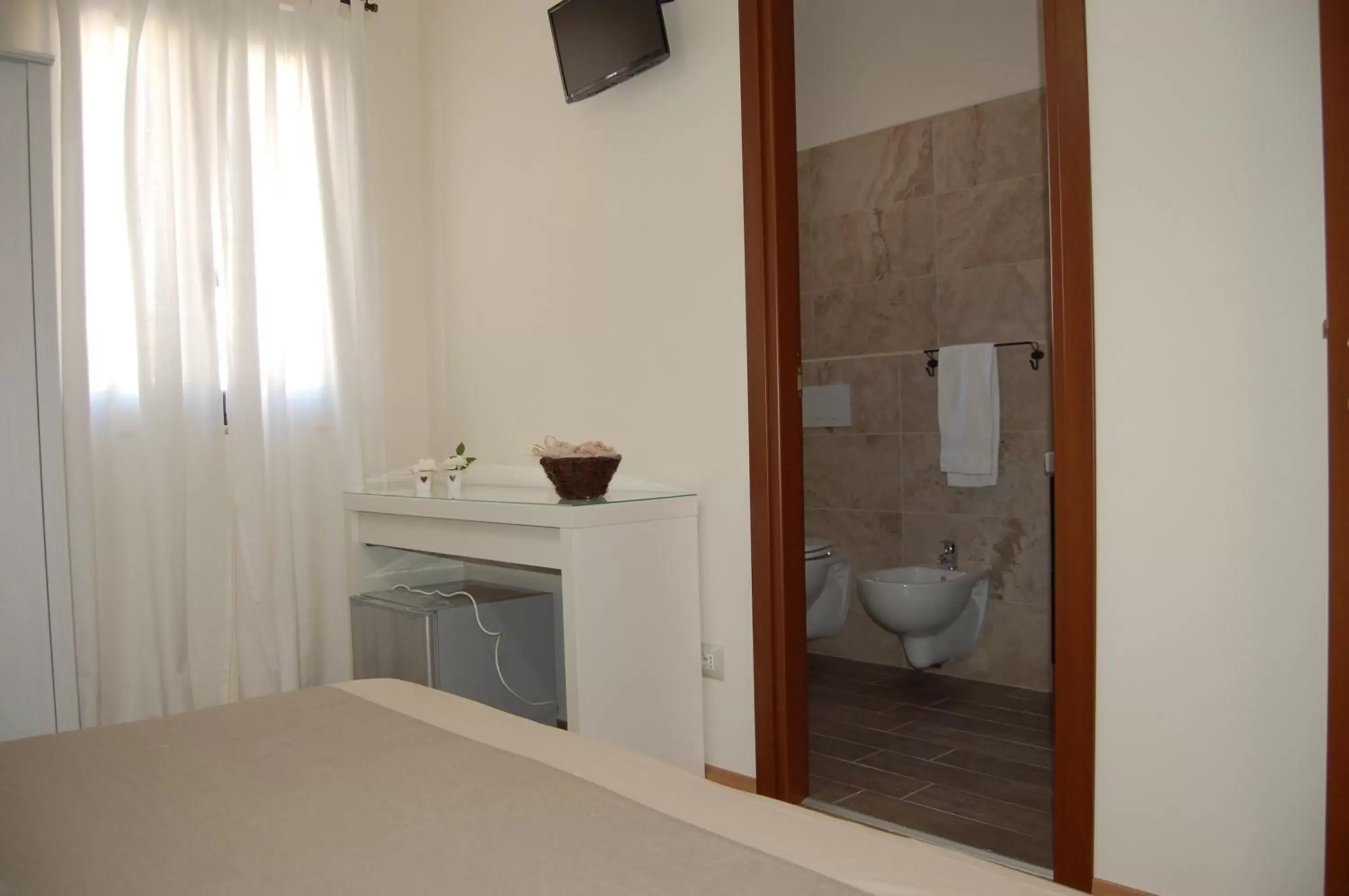 Bathroom, Bed in Piccolo Marte