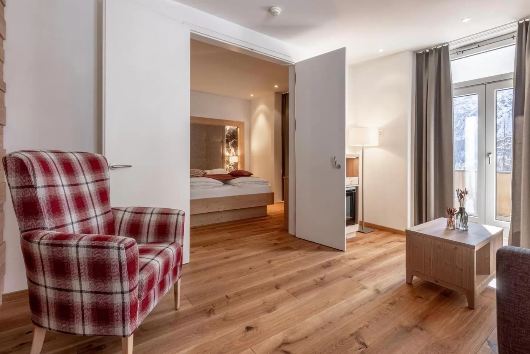 Bed in Blatter's Arosa Hotel & Bella Vista SPA