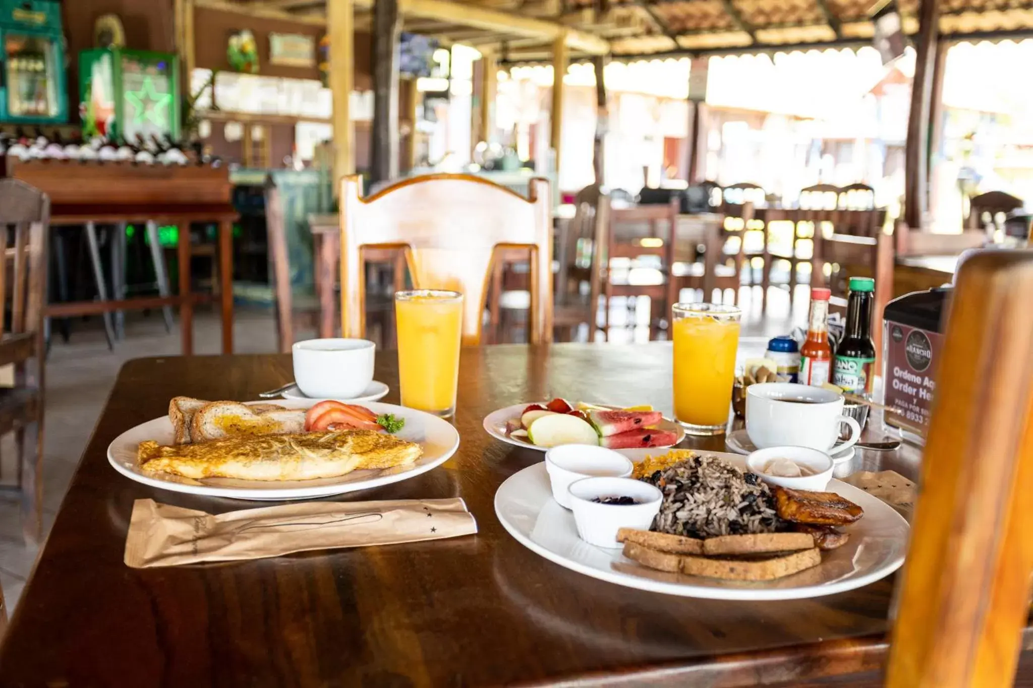 Breakfast in Hotel El Rancho