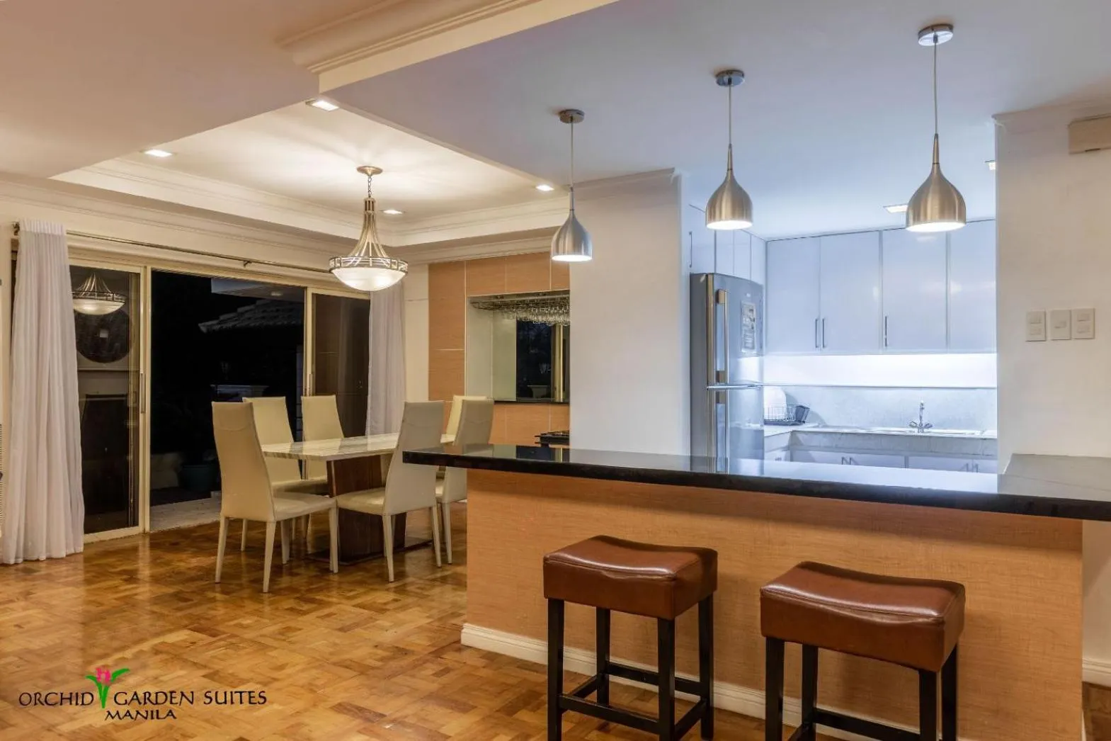 Photo of the whole room in Orchid Garden Suites