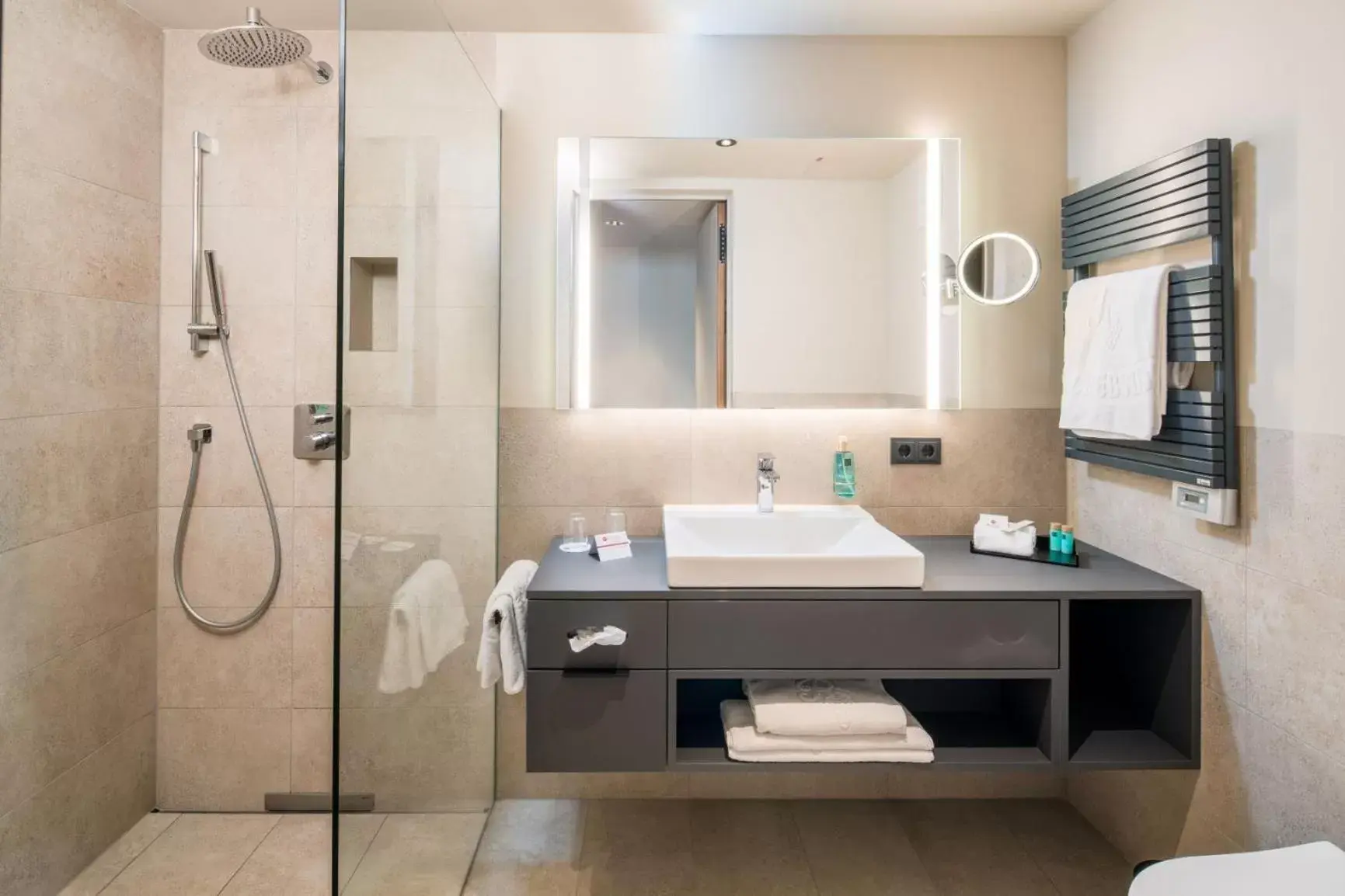 Shower, Bathroom in Best Western Premier Hotel Rebstock