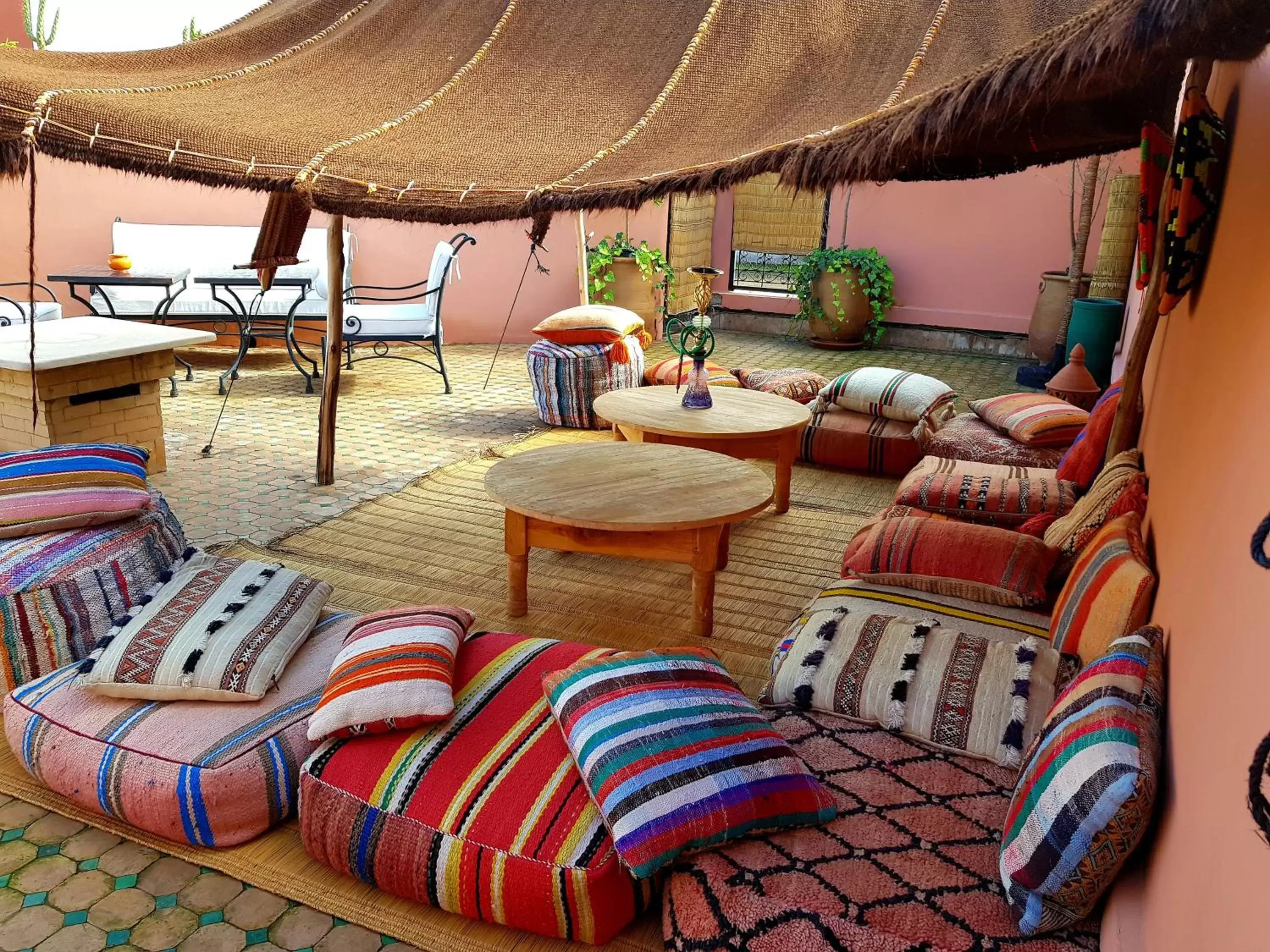 Patio, Seating Area in Dellarosa Boutique Hotel and Spa