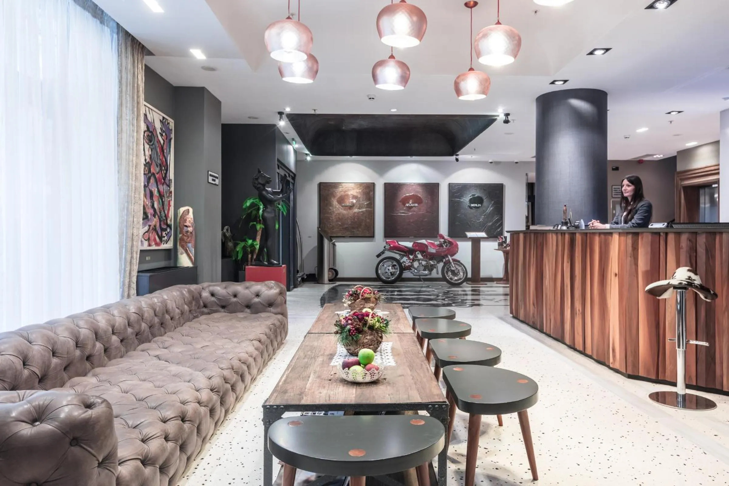 Lobby or reception in Solun Hotel & SPA