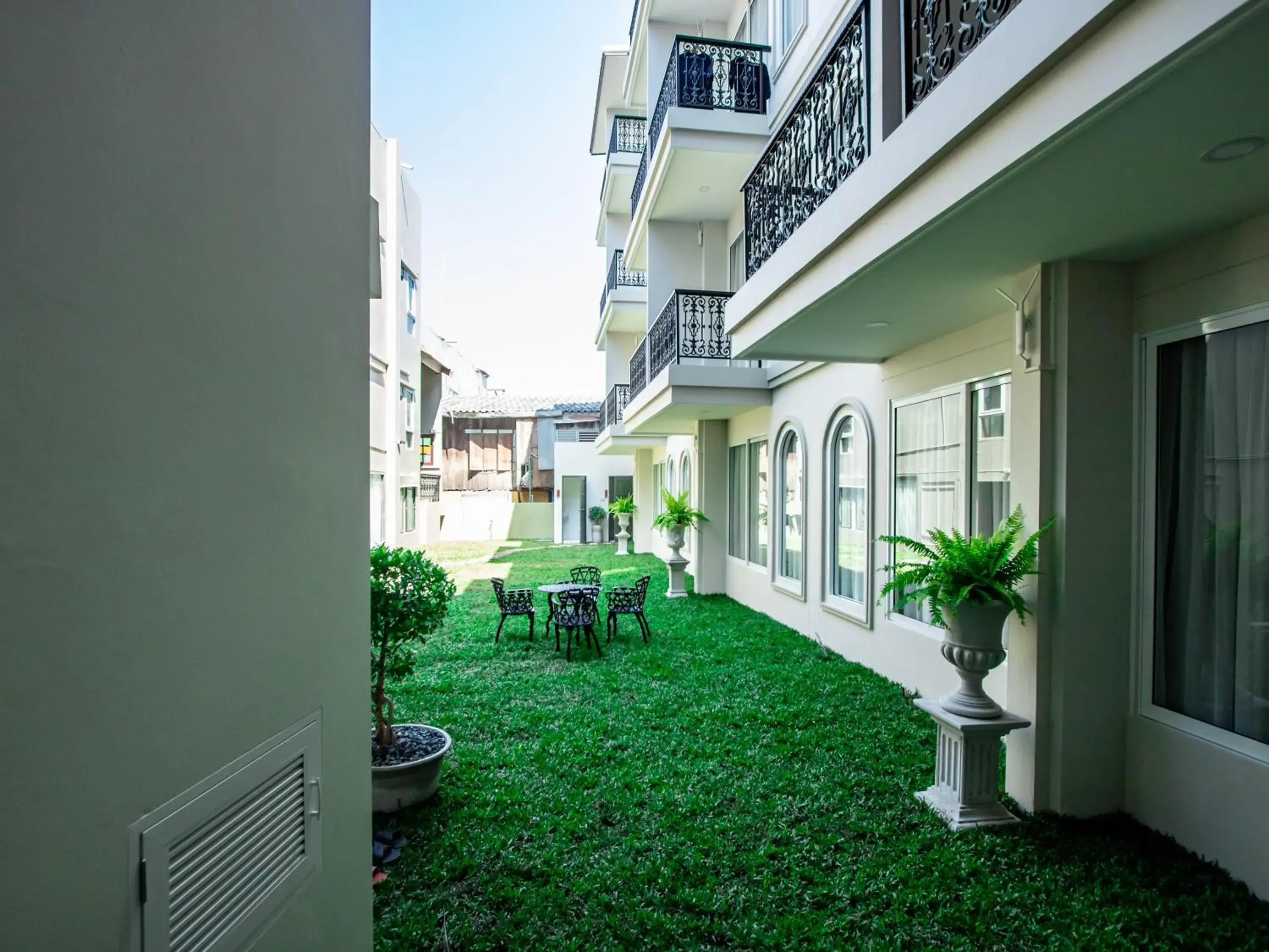 Garden view in Eurana Boutique Hotel