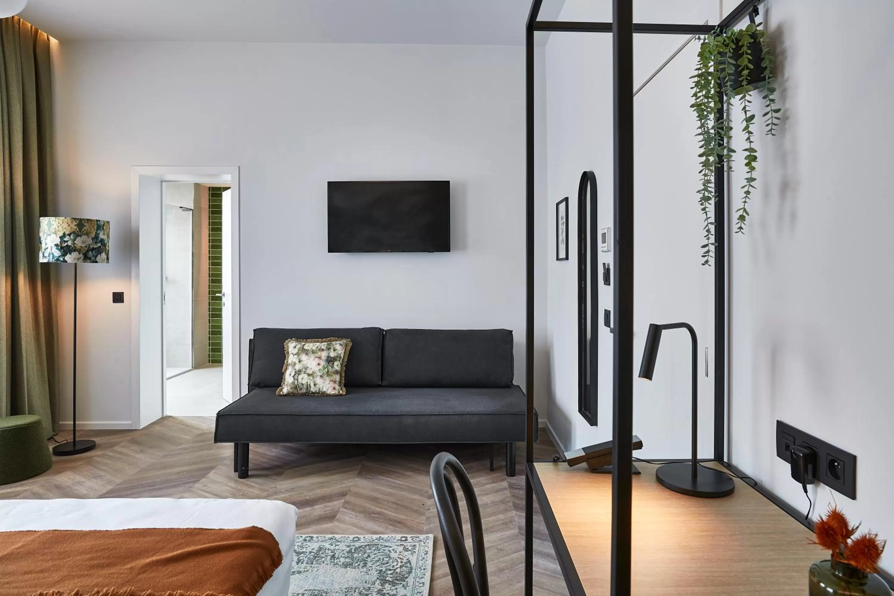 Bedroom, Bed in Urban Yard Hotel