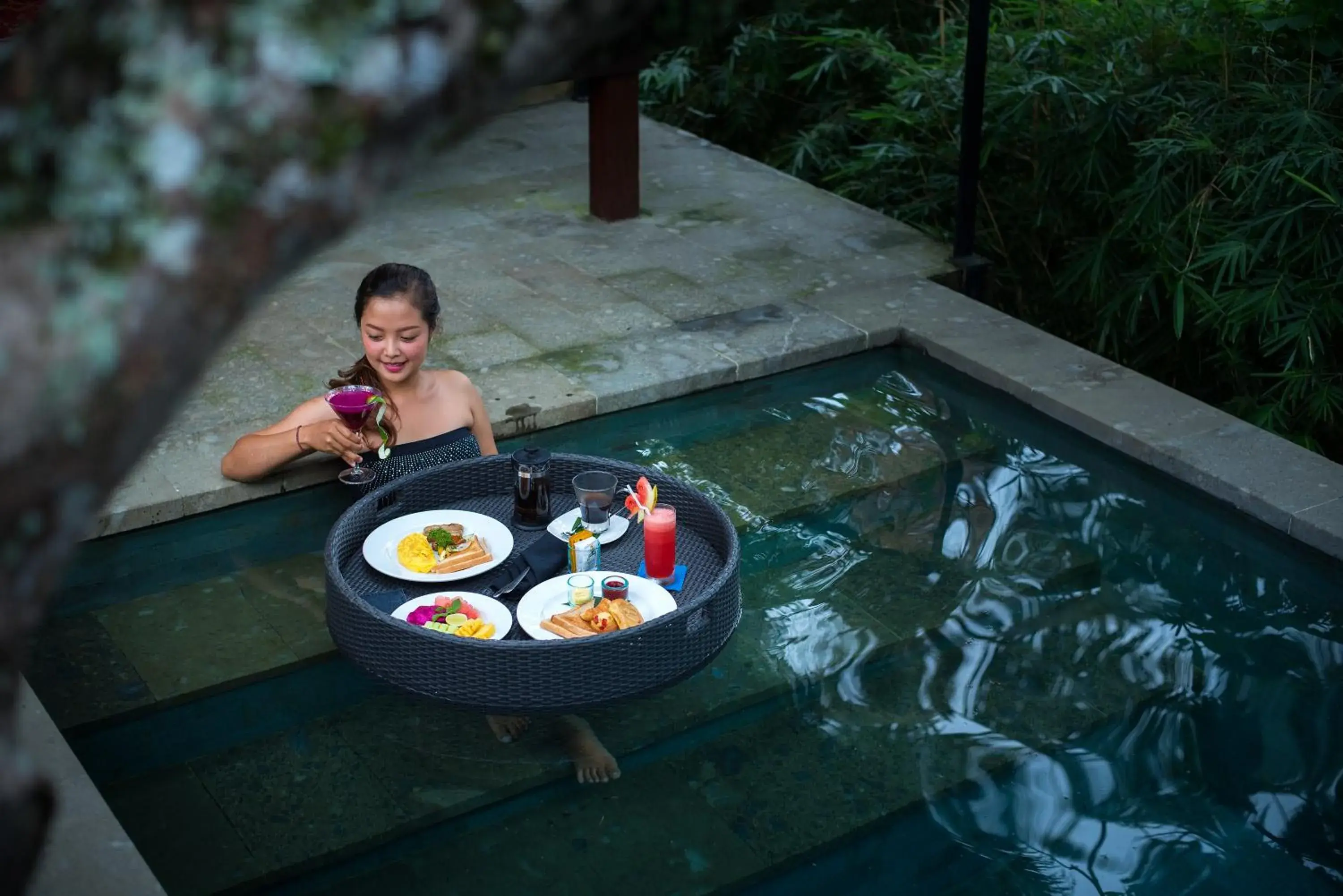 Food and drinks in Temuku Villas Ubud - CHSE Certified