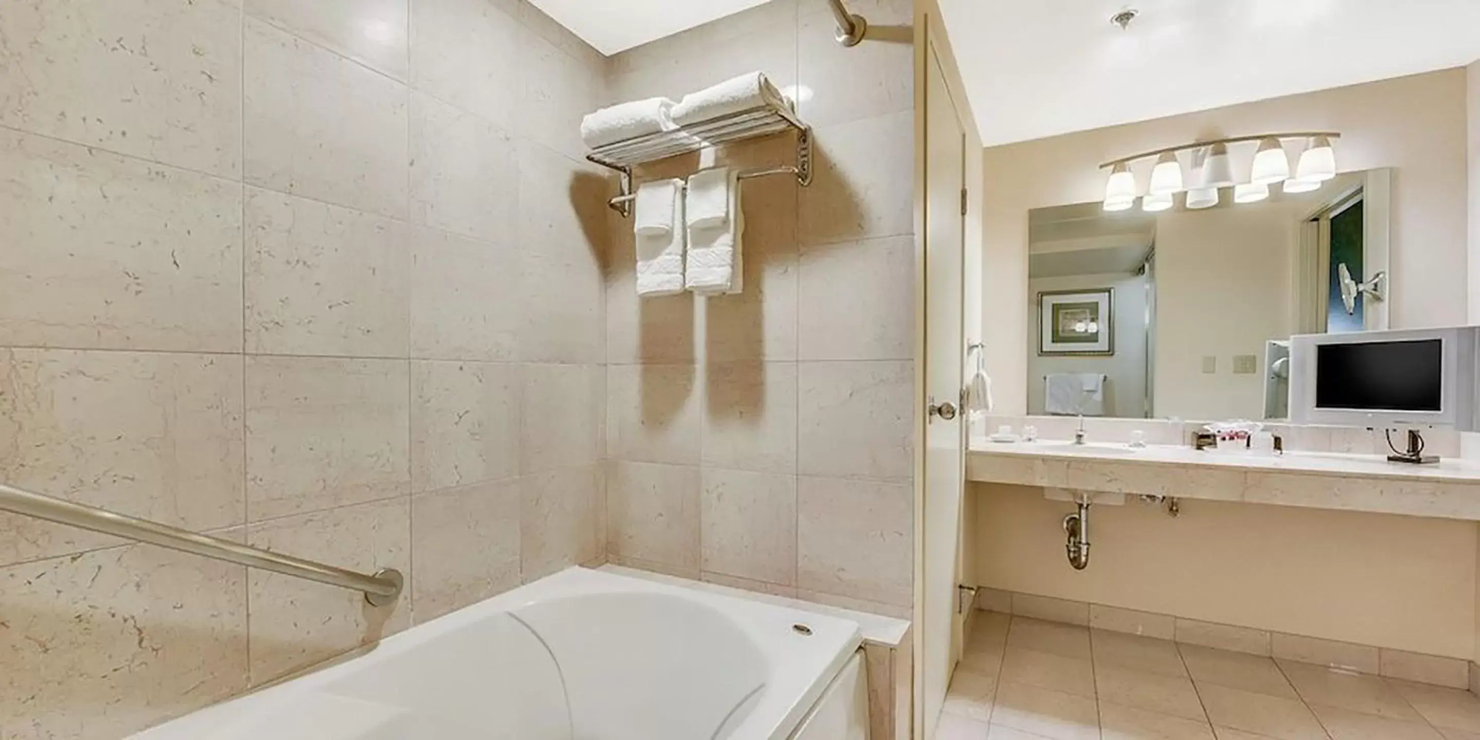 Bathroom in Harveys Lake Tahoe Hotel & Casino