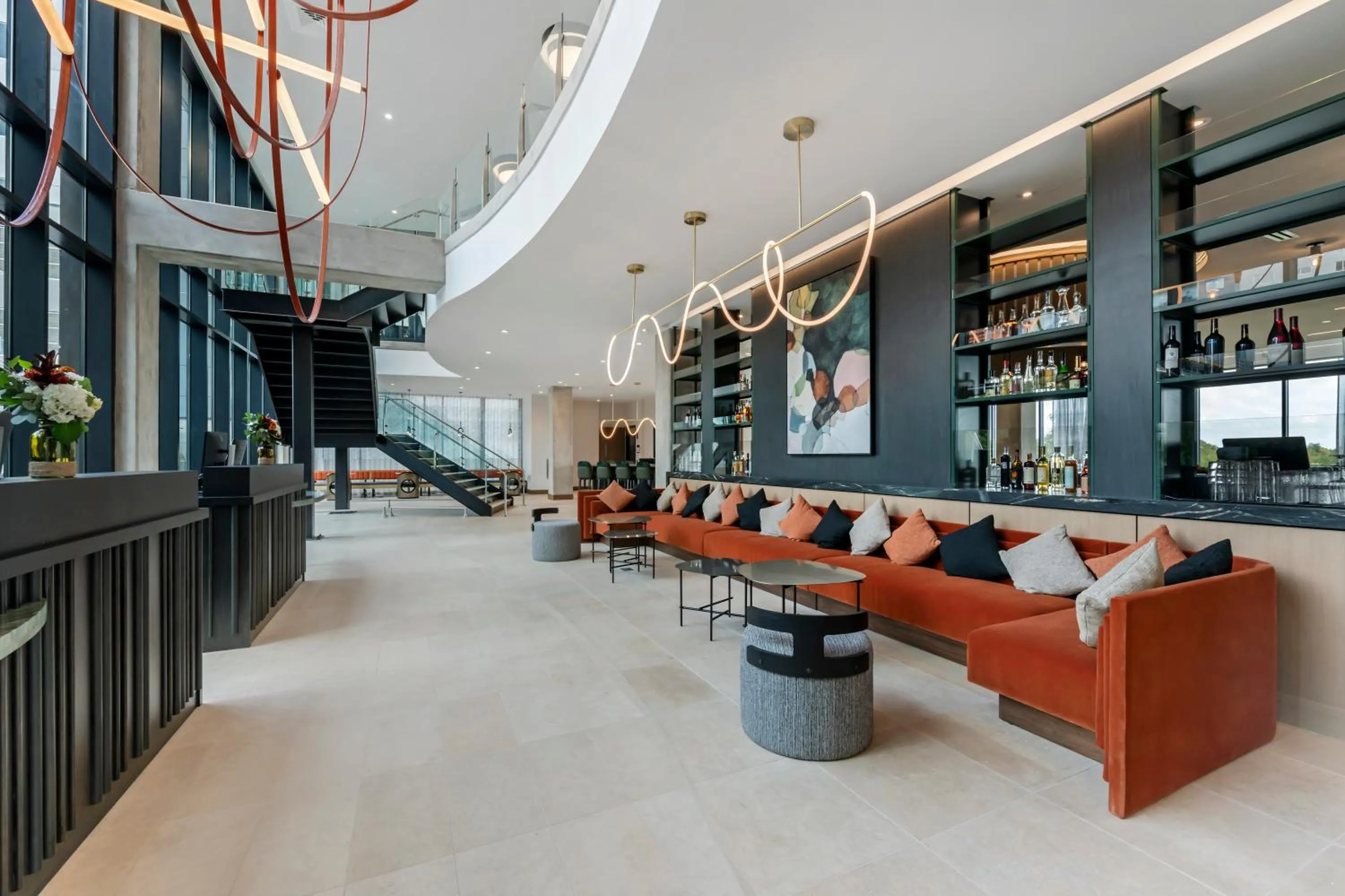 Lobby or reception in Cambria Hotel Austin Downtown