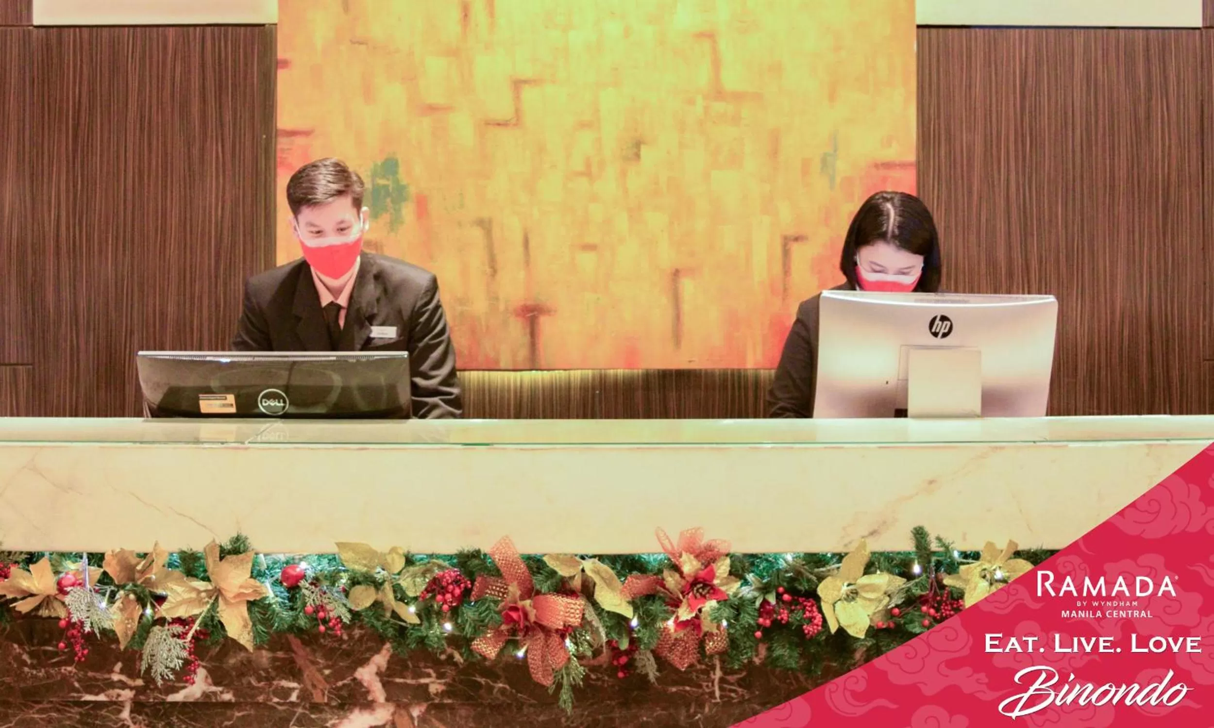 Lobby or reception in Ramada by Wyndham Manila Central