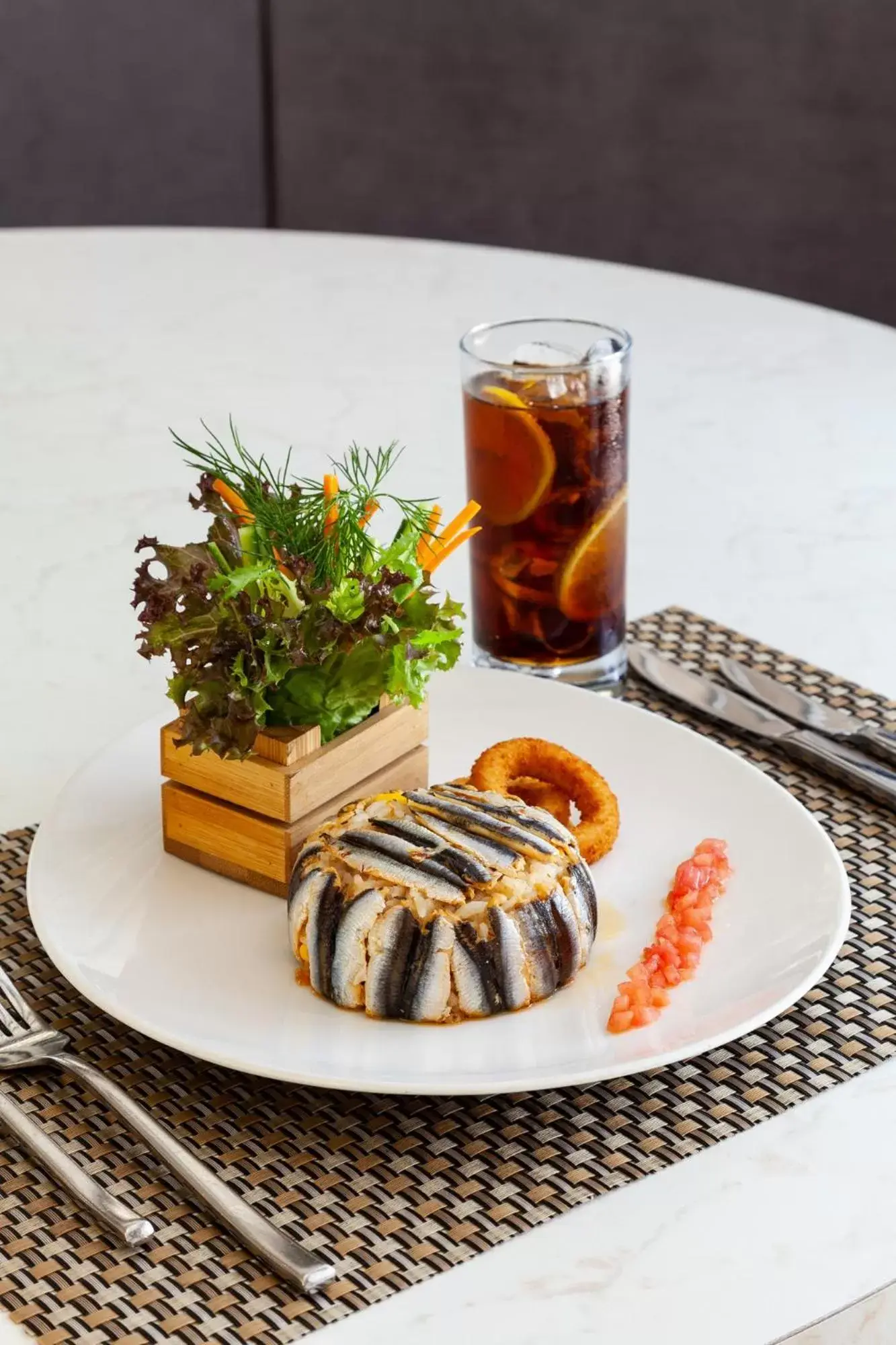 Food close-up in Novotel Trabzon