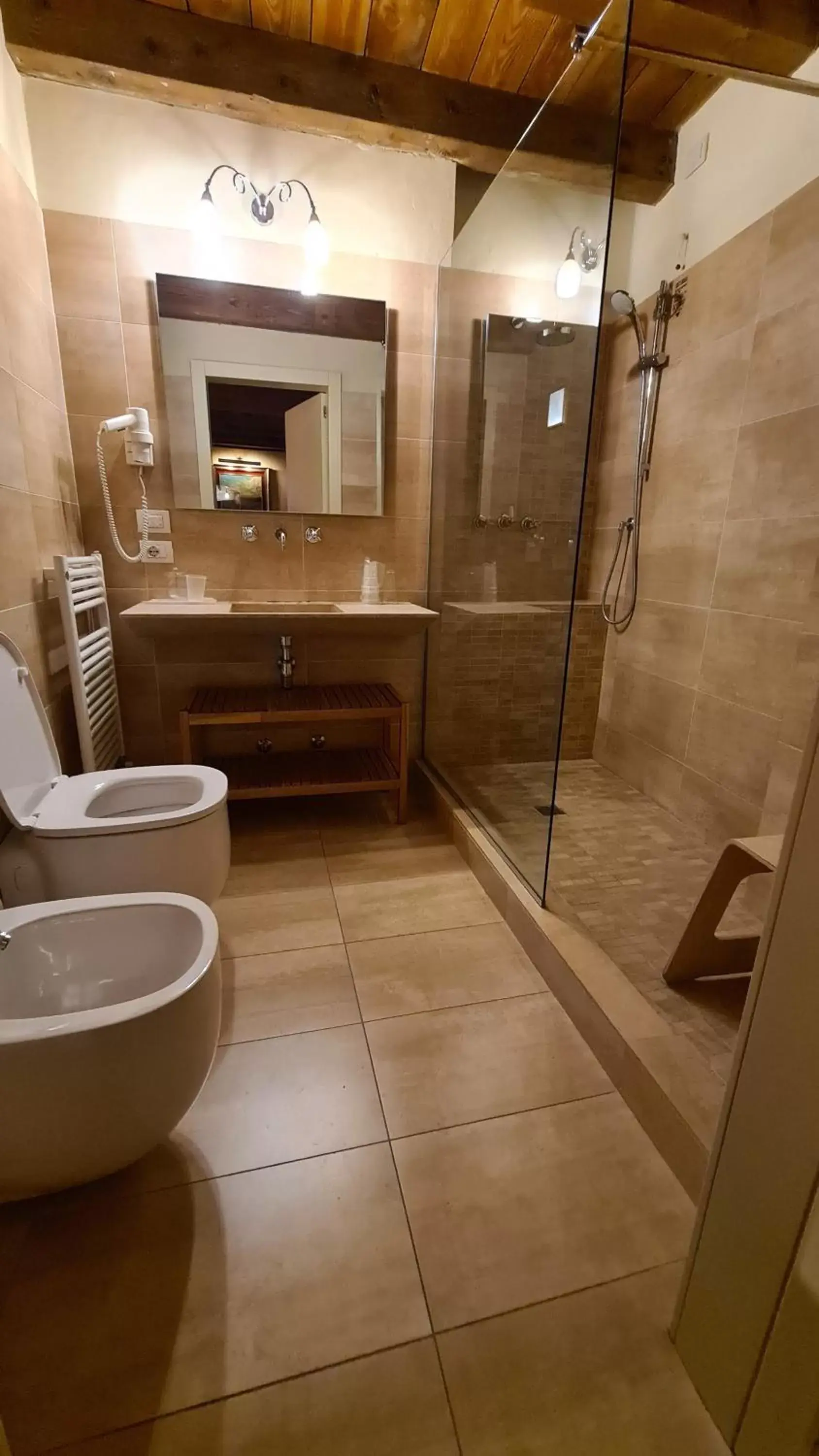 Bathroom in Hotel Piazza Vecchia