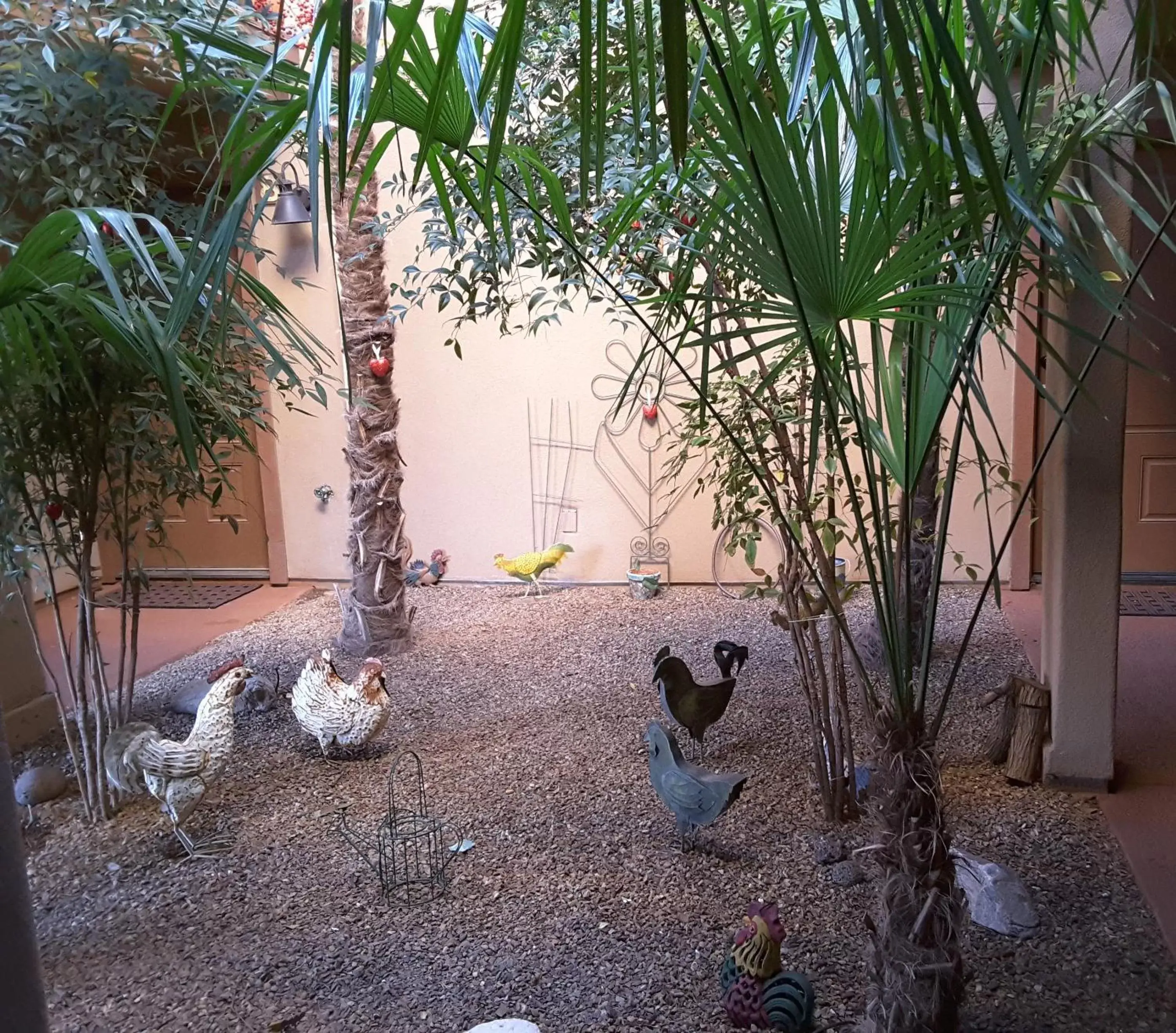 Decorative detail, Garden in Beaver Creek Inn